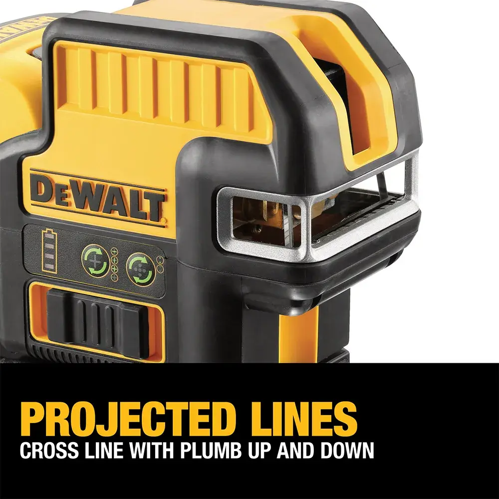 DEWALT® 12V XR® 2 Spot Cross Line Green Laser (1 X 2 Ah)