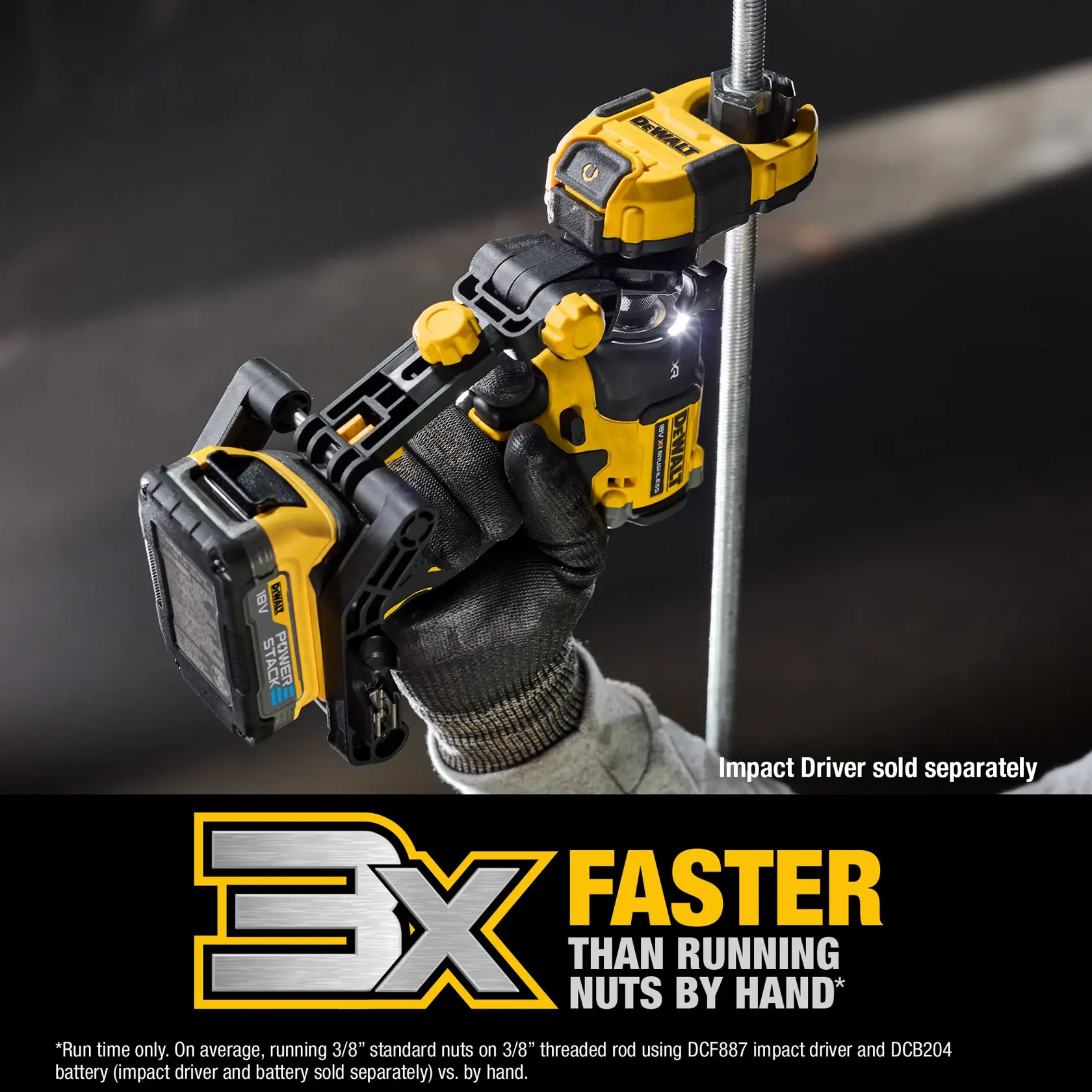 DEWALT® IMPACT CONNECT™ Threaded Rod Nut Runner