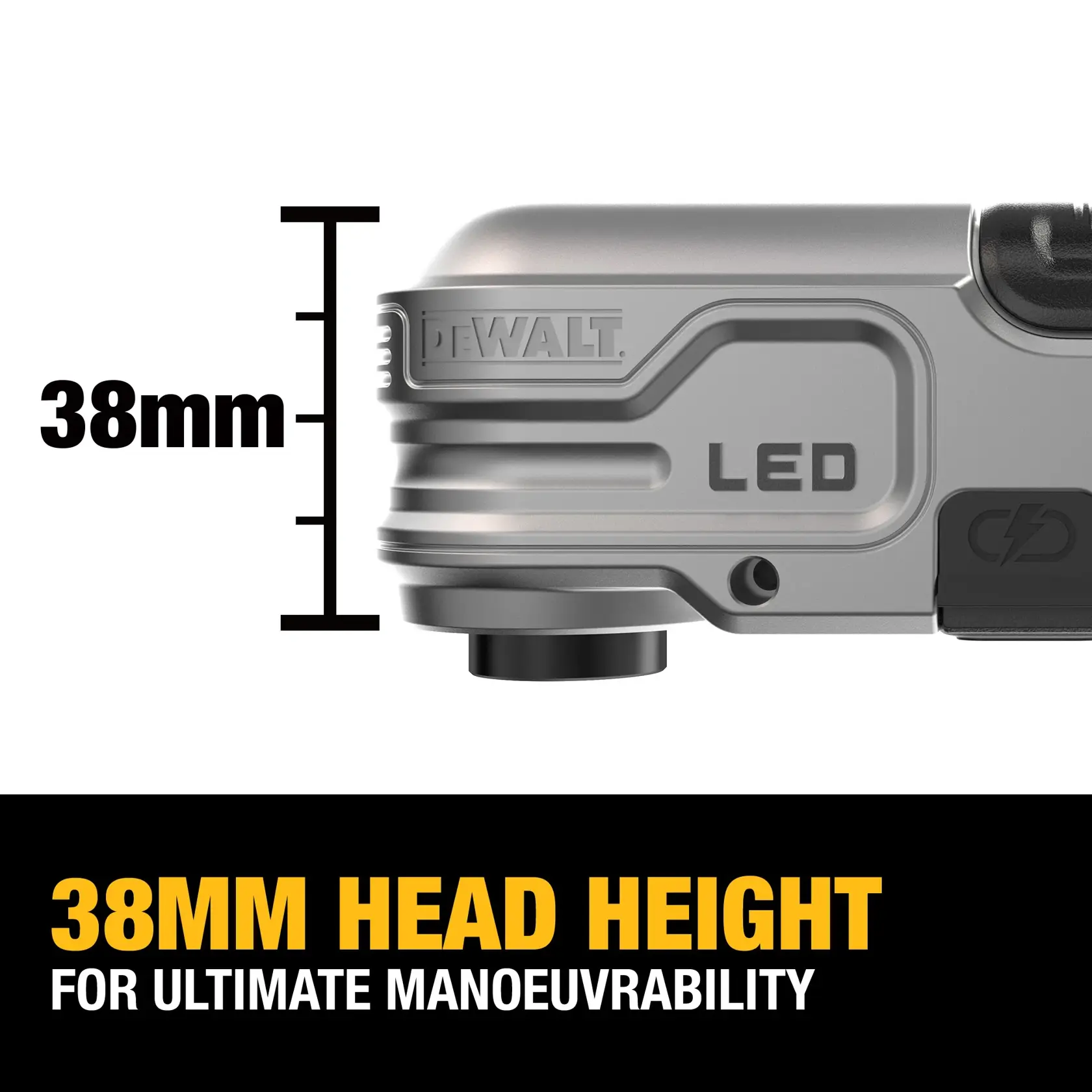 DEWALT® FLEXTORQ® Lighted Modular Right Angle Attachment