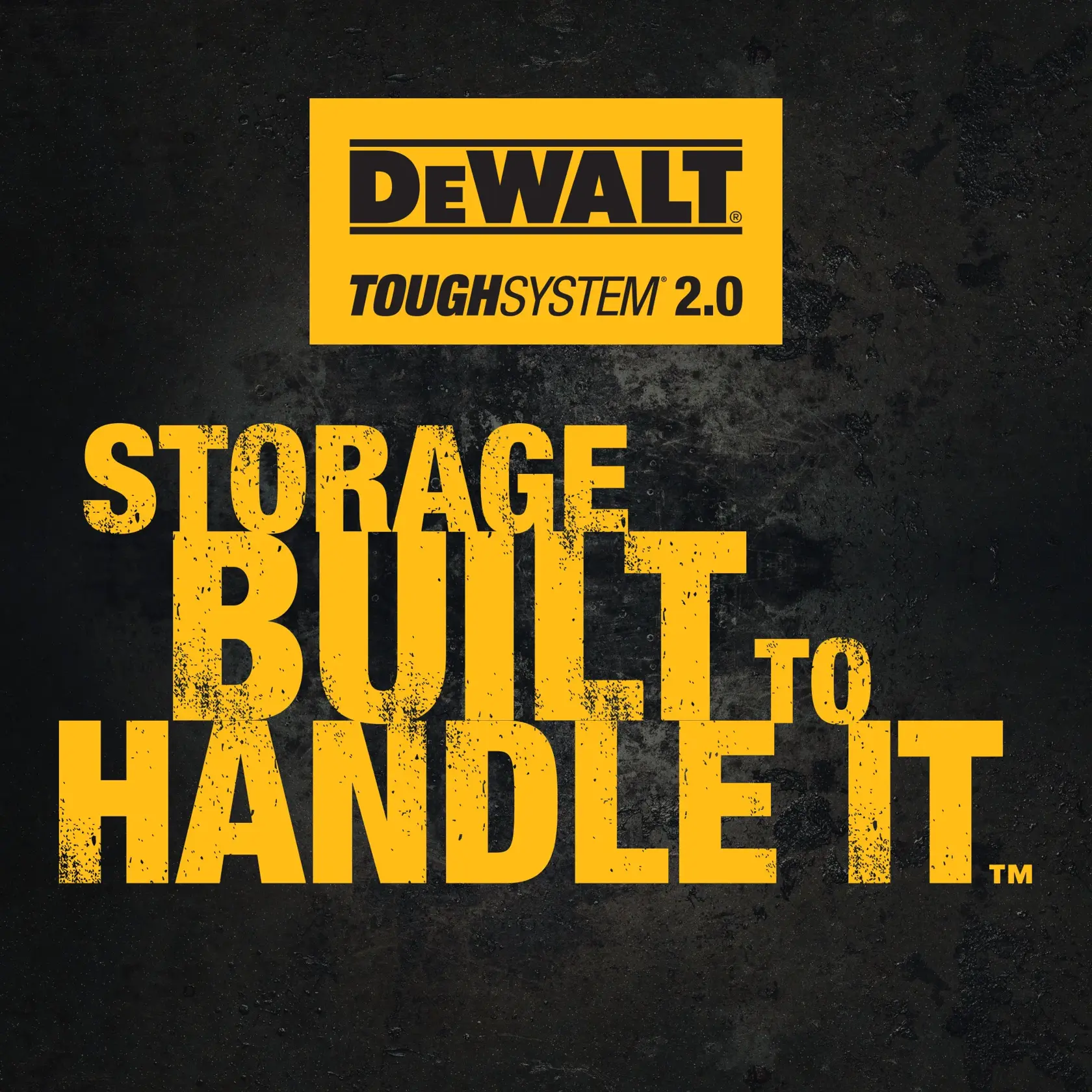 DEWALT® TOUGHSYSTEM® Workshop Racking Solution