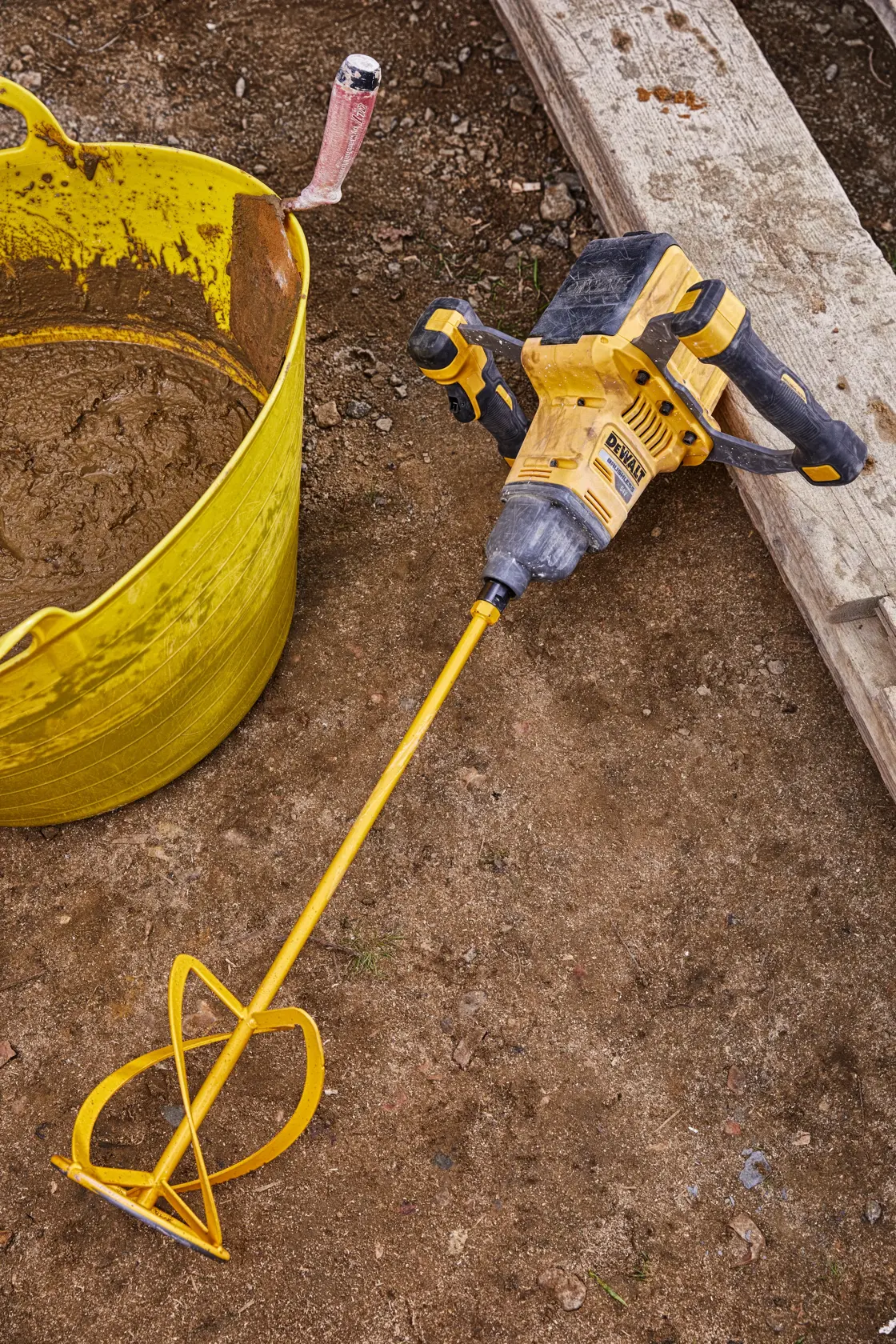 DEWALT® 54V XR® FlexVOLT® Dual Handle Paddle Mixer (Tool Only)