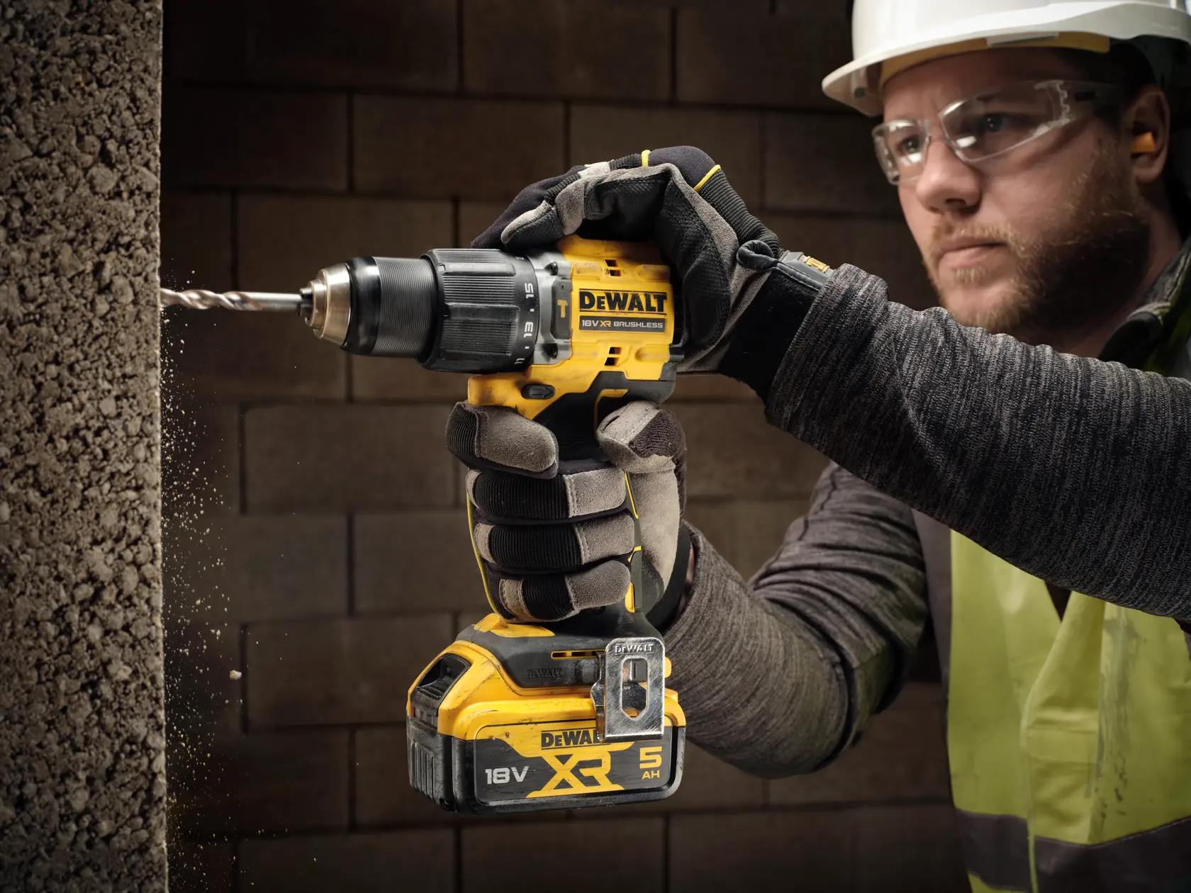 DEWALT® 18V XR® Brushless Compact Hammer Drill Driver (Tool Only)