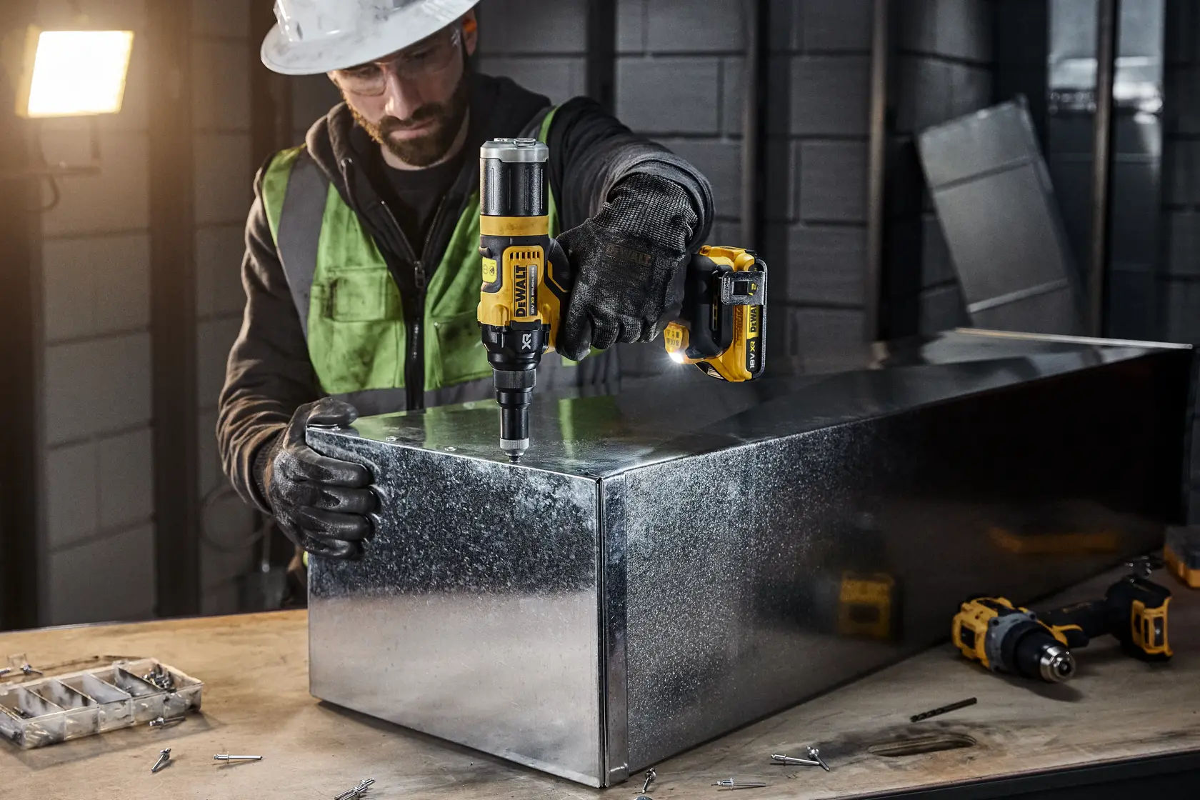 DEWALT® 18V XR® Brushless 4.8mm Rivet Gun (Tool Only)