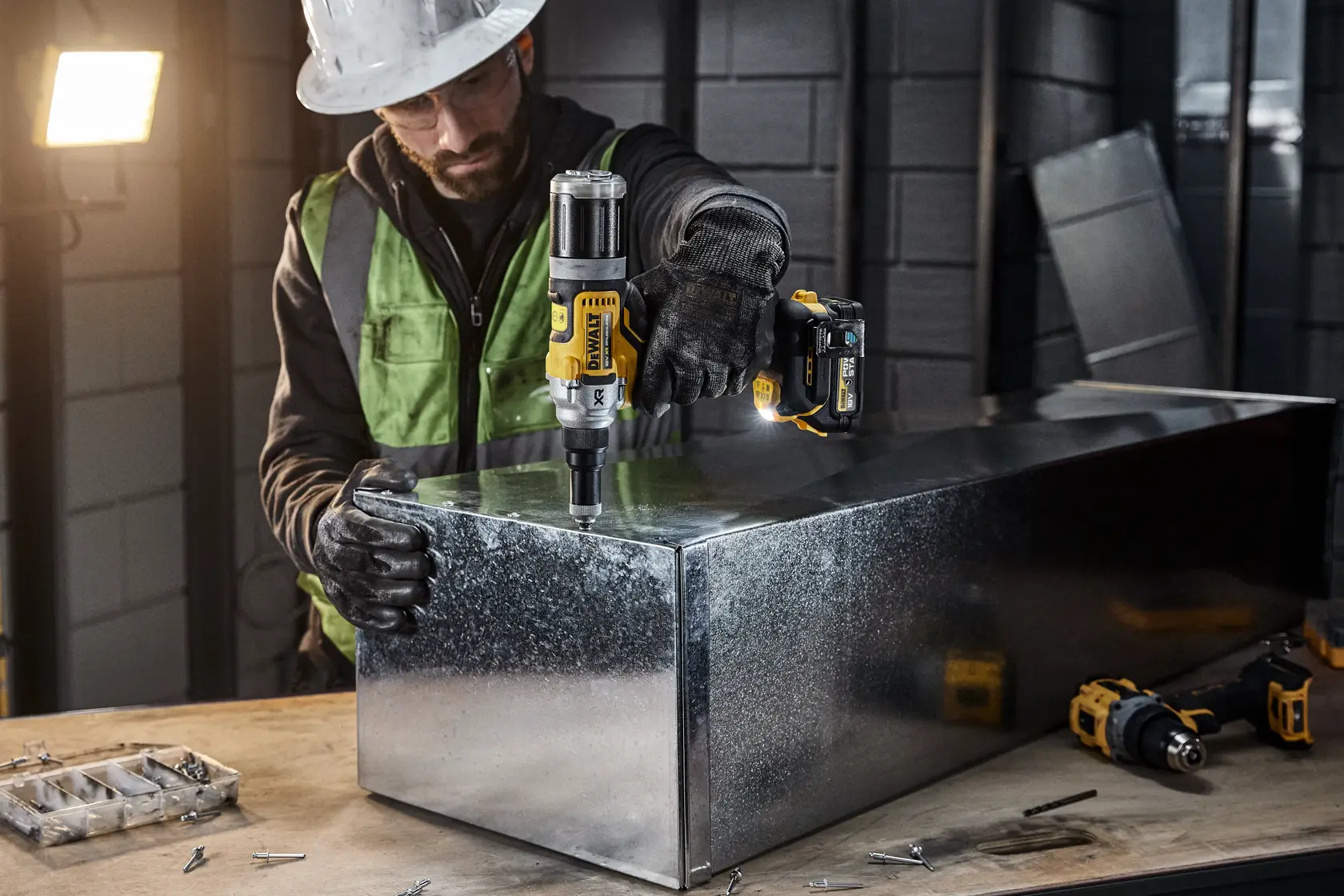 DEWALT® 18V XR® Brushless 6.4mm Rivet Gun (Tool Only)