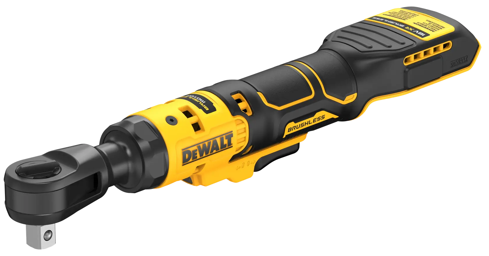 DEWALT® 18V XR® Brushless 1/2" Open Head Ratchet (Tool Only)