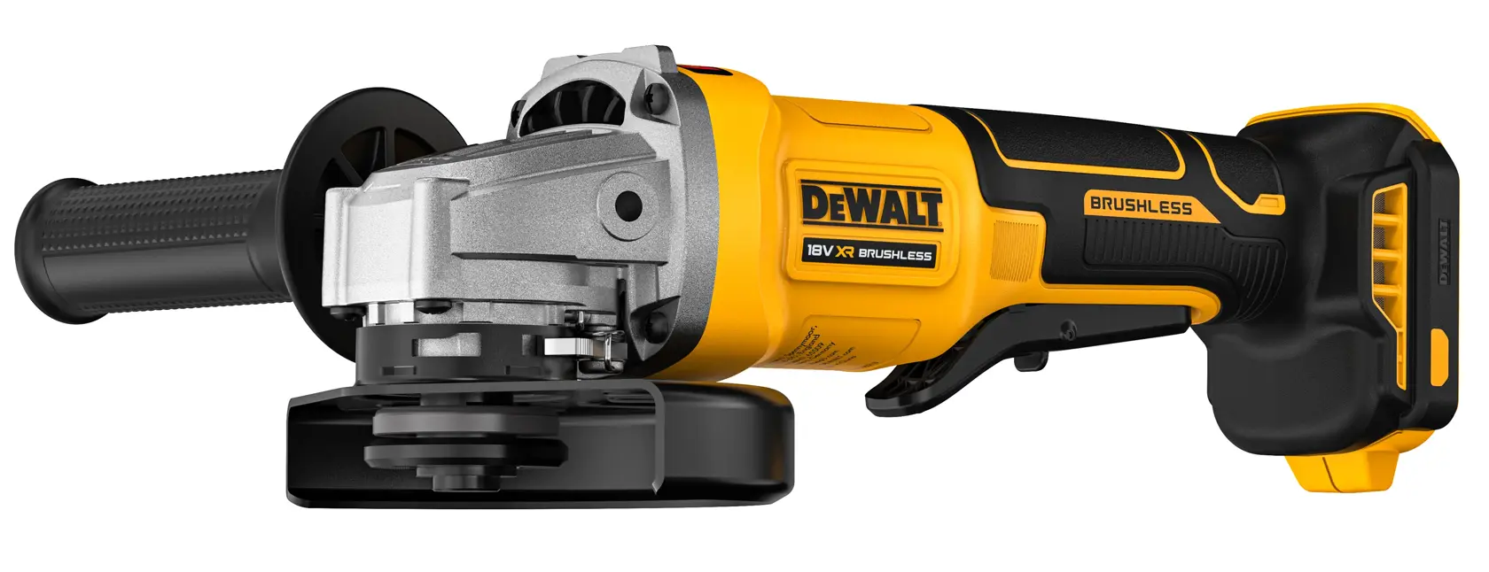 DEWALT® 18V XR® Brushless 125mm Paddle Switch Angle Grinder (Tool Only)