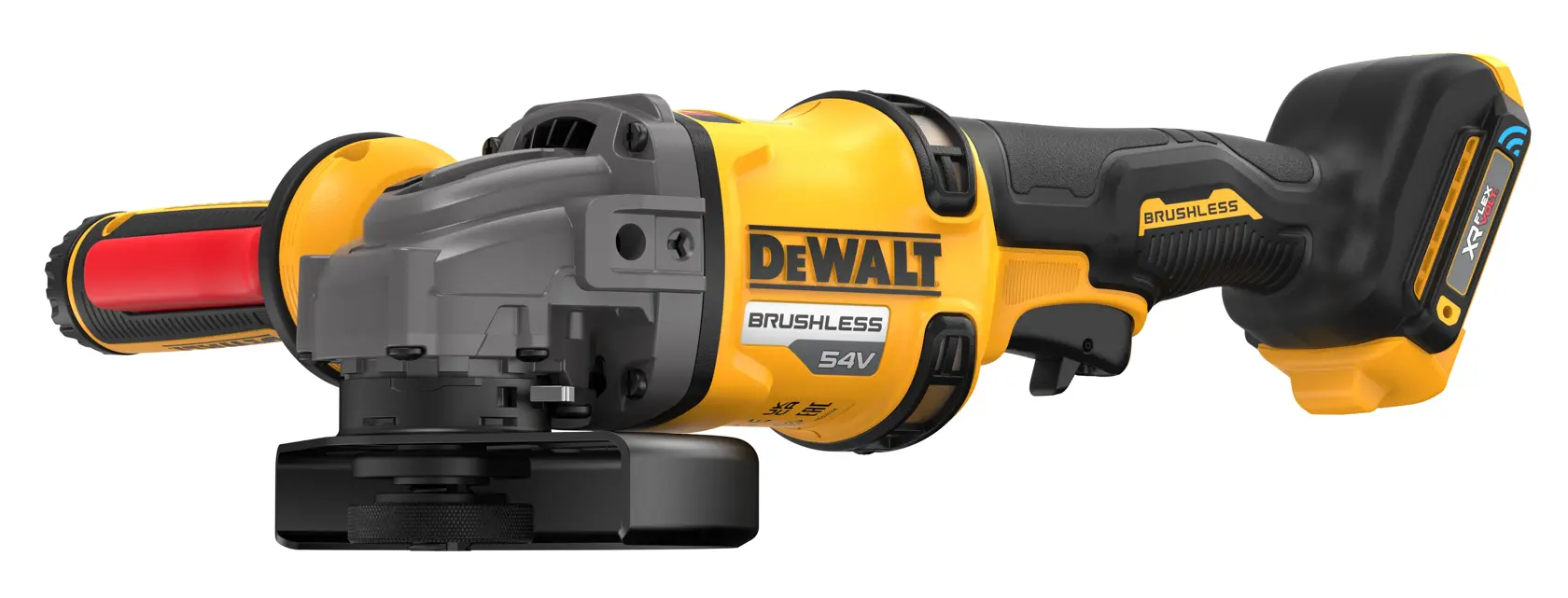 DEWALT® 54V XR® FlexVOLT® 125mm Side Handle Angle Grinder (Tool Only)