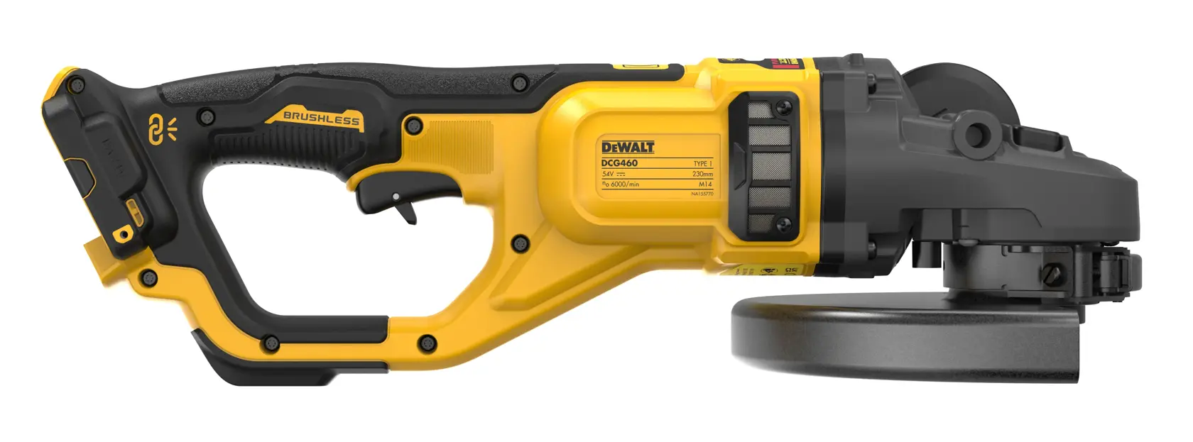 DEWALT® 54V XR® FlexVOLT® 230mm Angle Grinder (Tool Only)