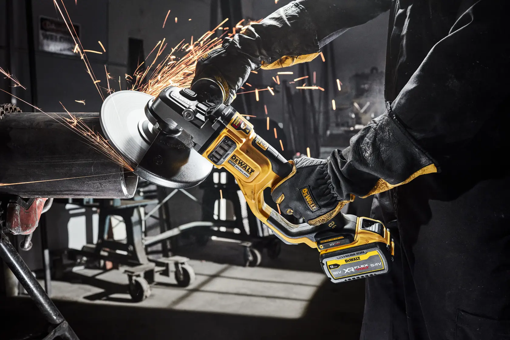 DEWALT® 54V XR® FlexVOLT® 230mm Angle Grinder (Tool Only)