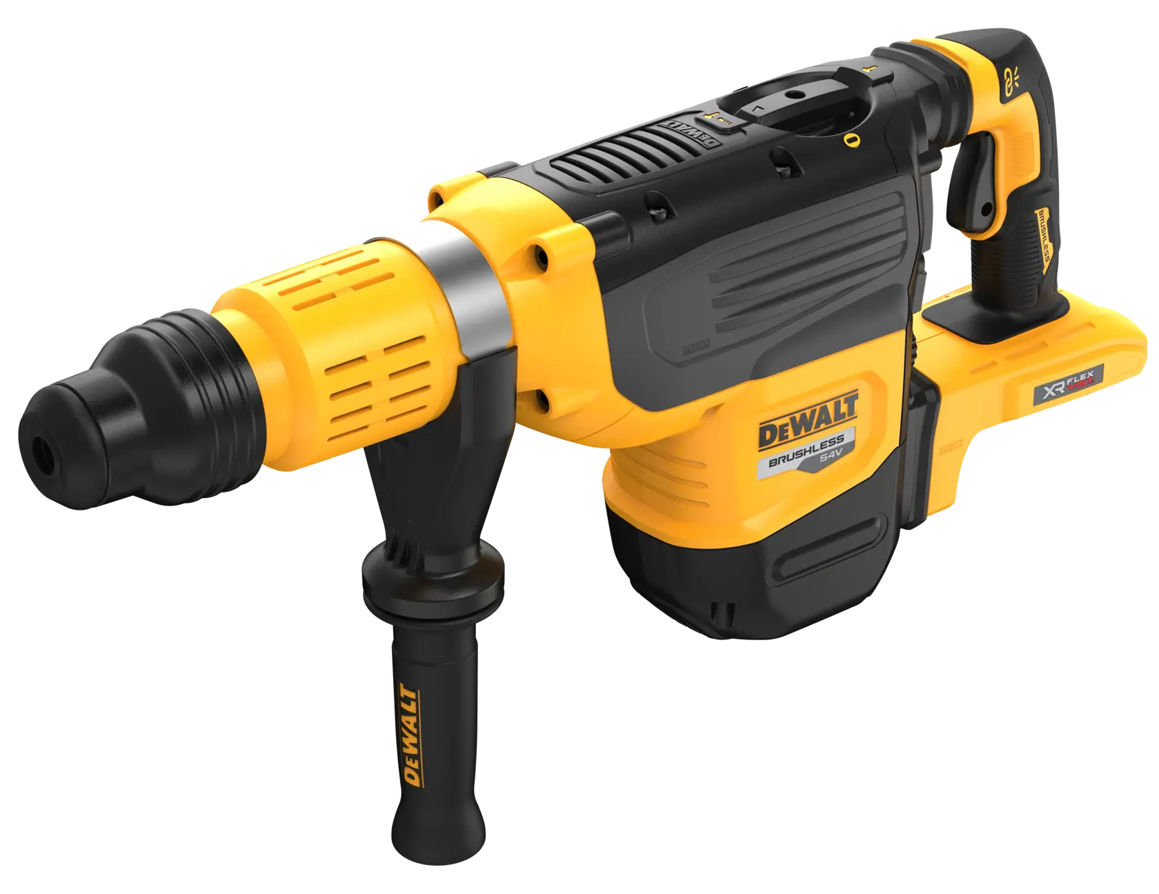DEWALT® 54V XR® FlexVOLT® 52mm SDS MAX Hammer Drill (Tool Only)