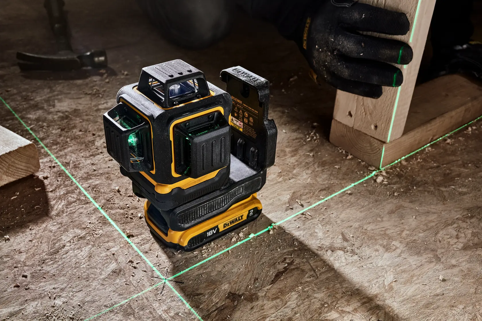 DEWALT® 18V XR® Compact 3x360 Laser Kit