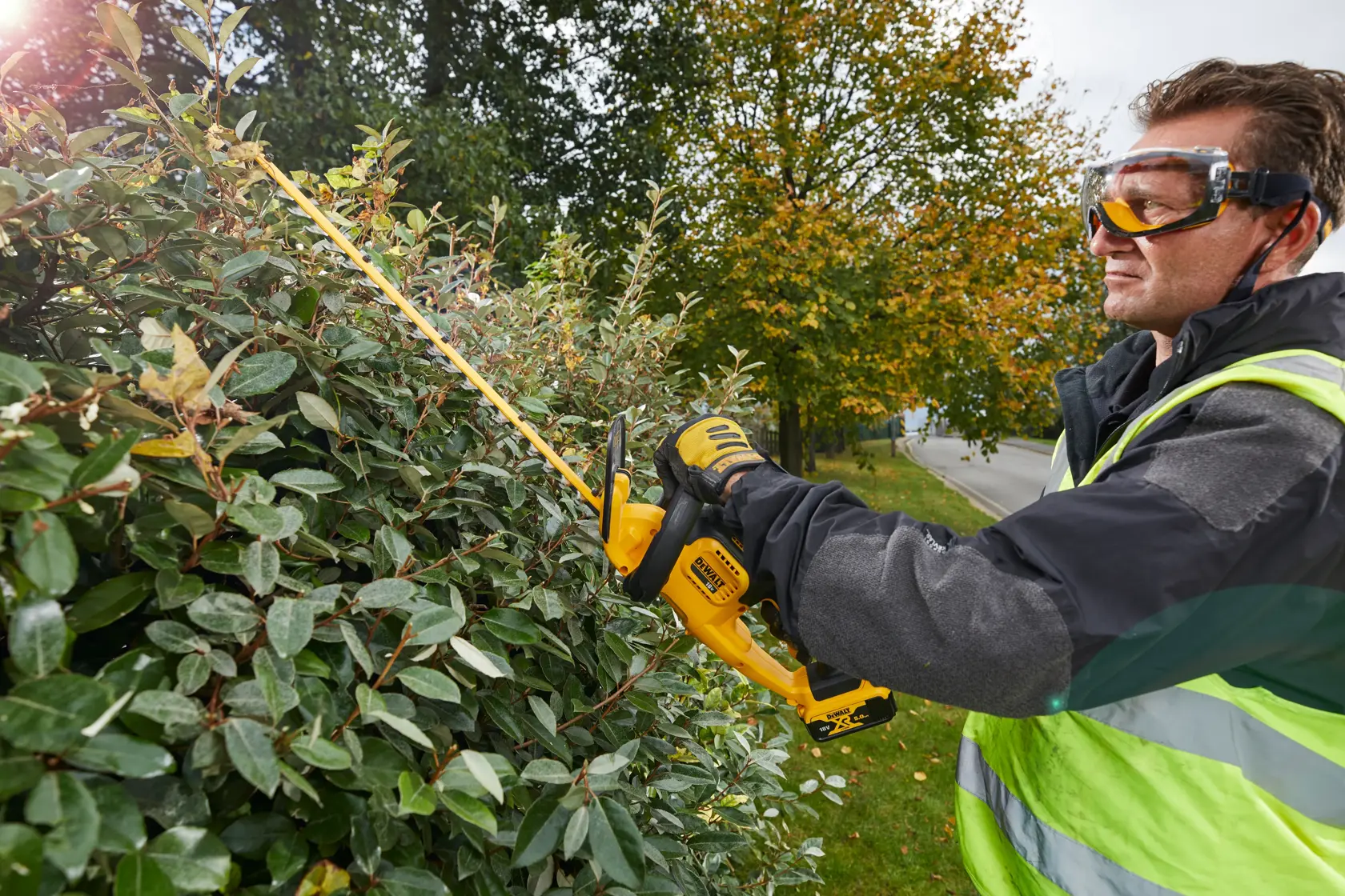 DEWALT® 18V XR® 55cm Hedge Trimmer (19mm Blade Gap) - Tool Only