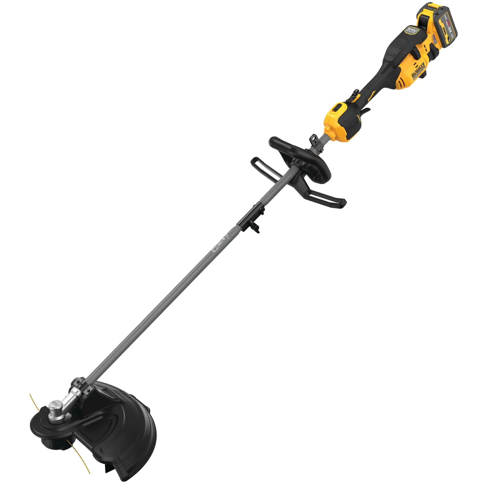 DEWALT® 54V XR® FlexVOLT® Split Boom with String Trimmer Attachment - 1 X 9Ah