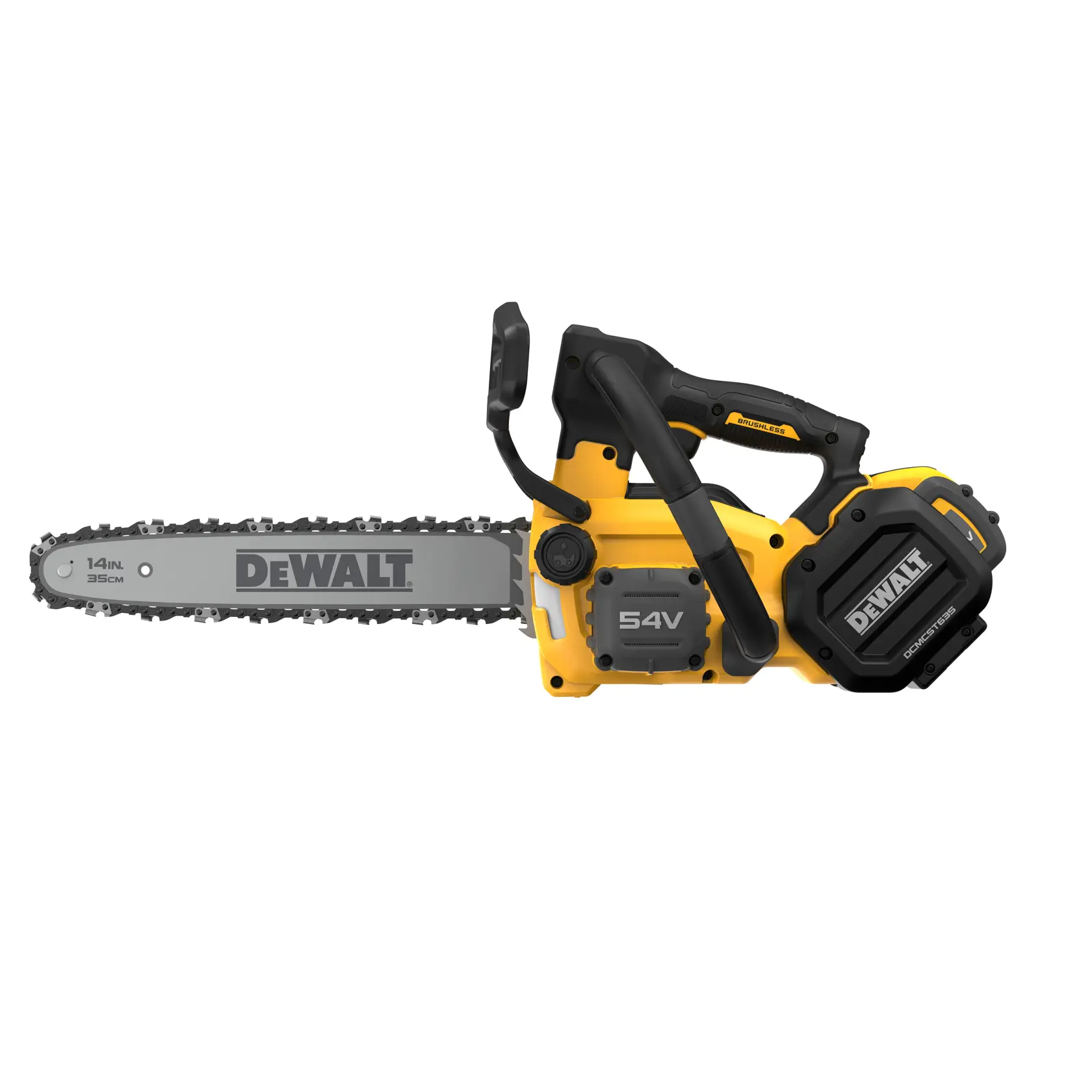 DEWALT® 54V XR® FlexVOLT® Top-Handled Chainsaw (1 X 9Ah)