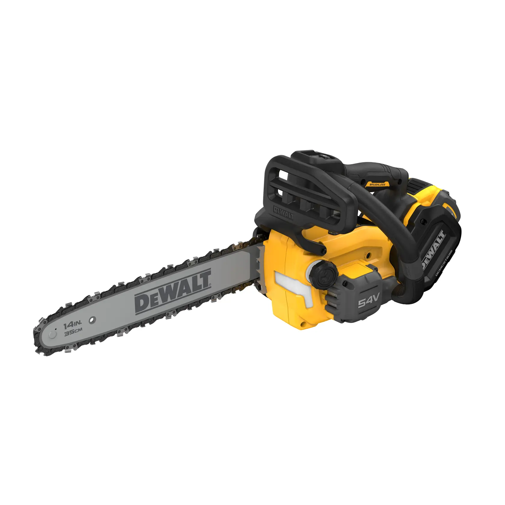 DEWALT® 54V XR® FlexVOLT® Top-Handled Chainsaw (1 X 9Ah)
