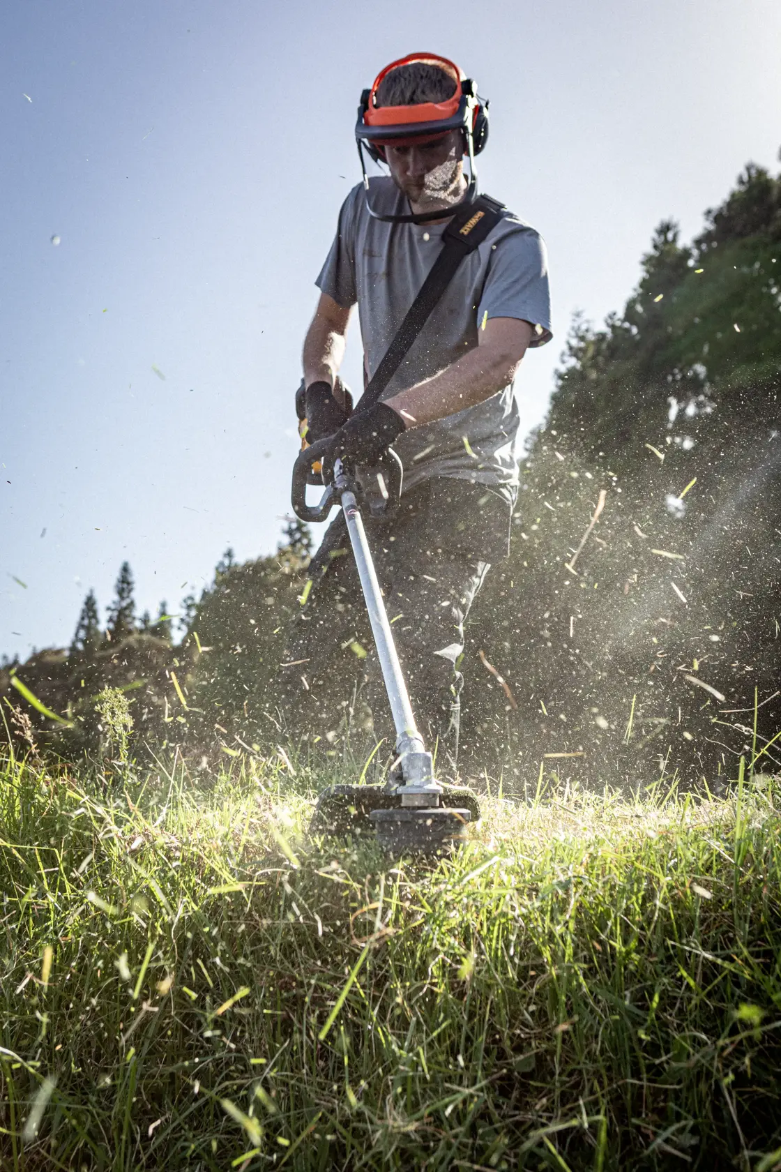 DEWALT® 54V Brushless 42cm String Trimmer With D-handle (Tool Only)