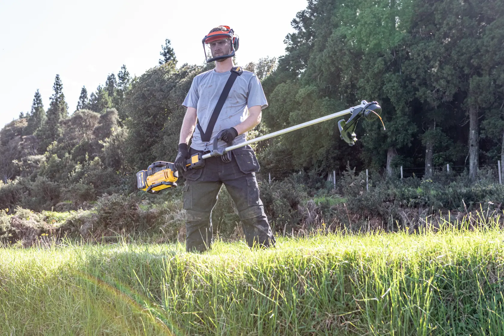 DEWALT® 54V Brushless 42cm String Trimmer With D-handle (Tool Only)