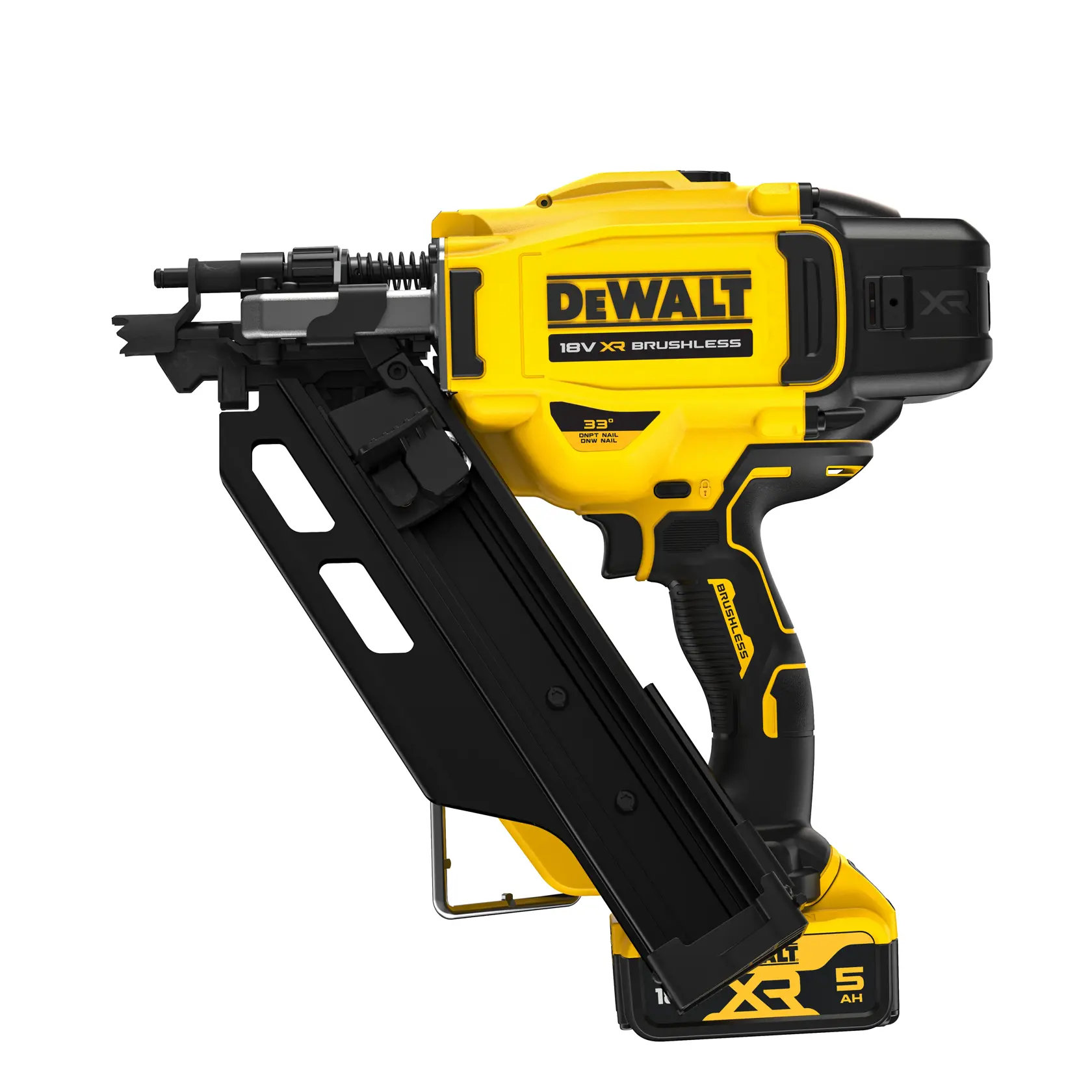 DEWALT® 18V XR® Brushless Next Gen Framing Nailer - 1 X 5Ah
