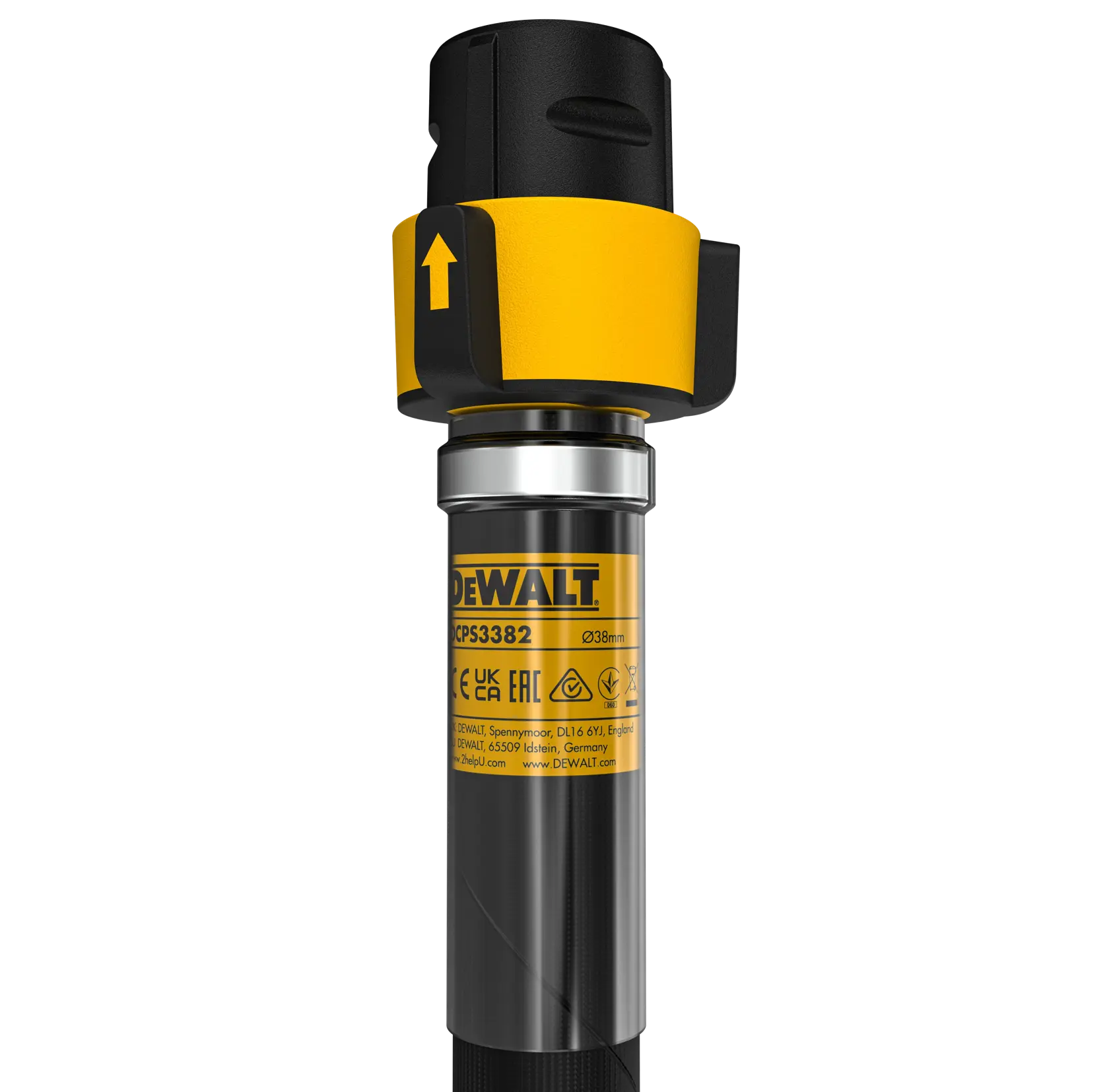 DEWALT® POWERSHIFT™ Vibrator High Frequency Hose 38mm Head x 2m
