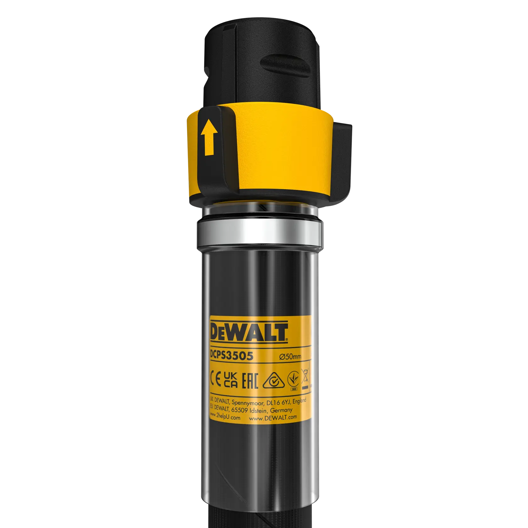 DEWALT® POWERSHIFT™ Vibrator High Frequency Hose 50mm Head x 5m