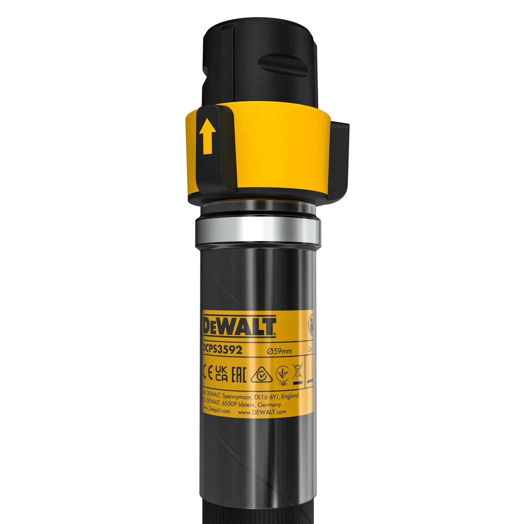 DEWALT® POWERSHIFT™ Vibrator High Frequency Hose 59mm Head x 2m