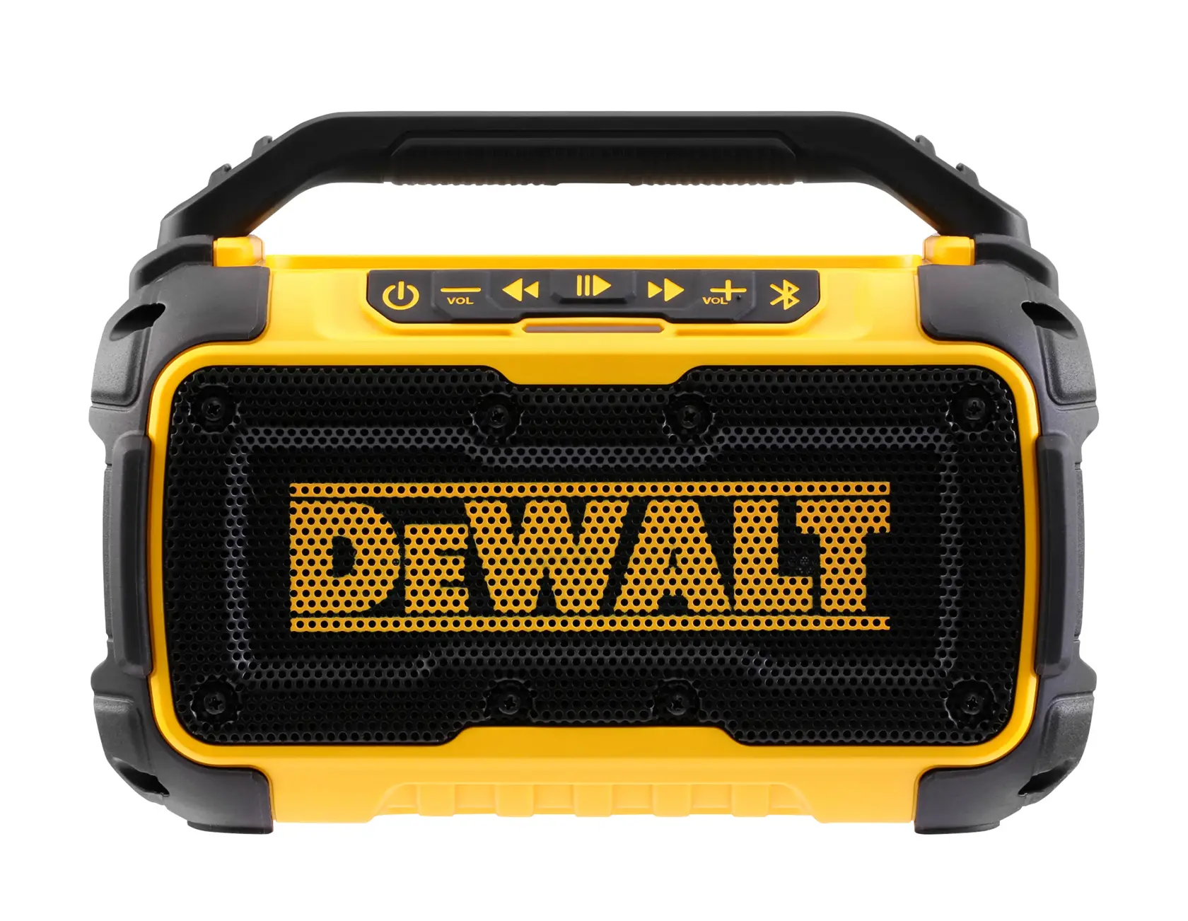 DEWALT logo in black text on a white background.