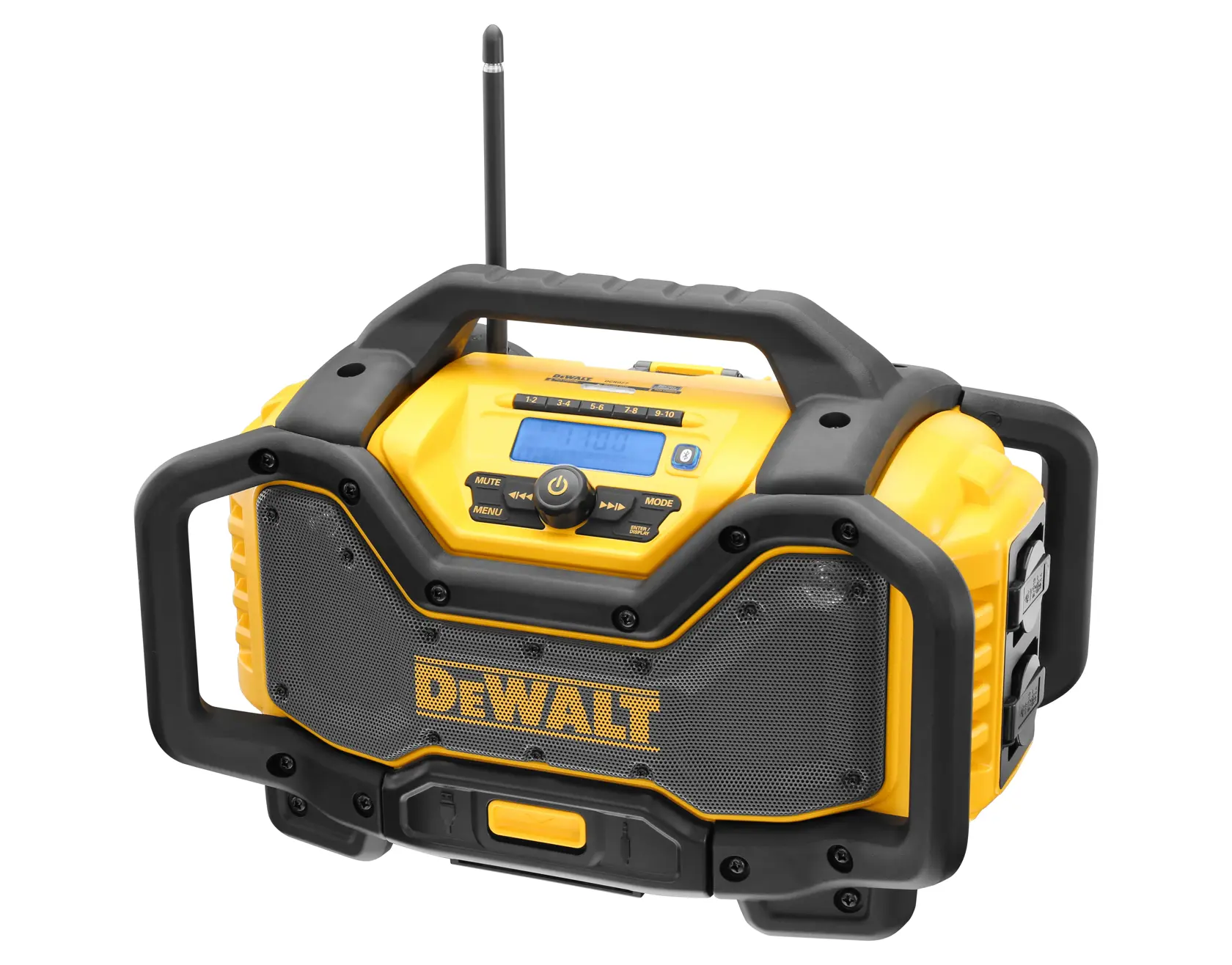 DEWALT logo in black text on a white background.