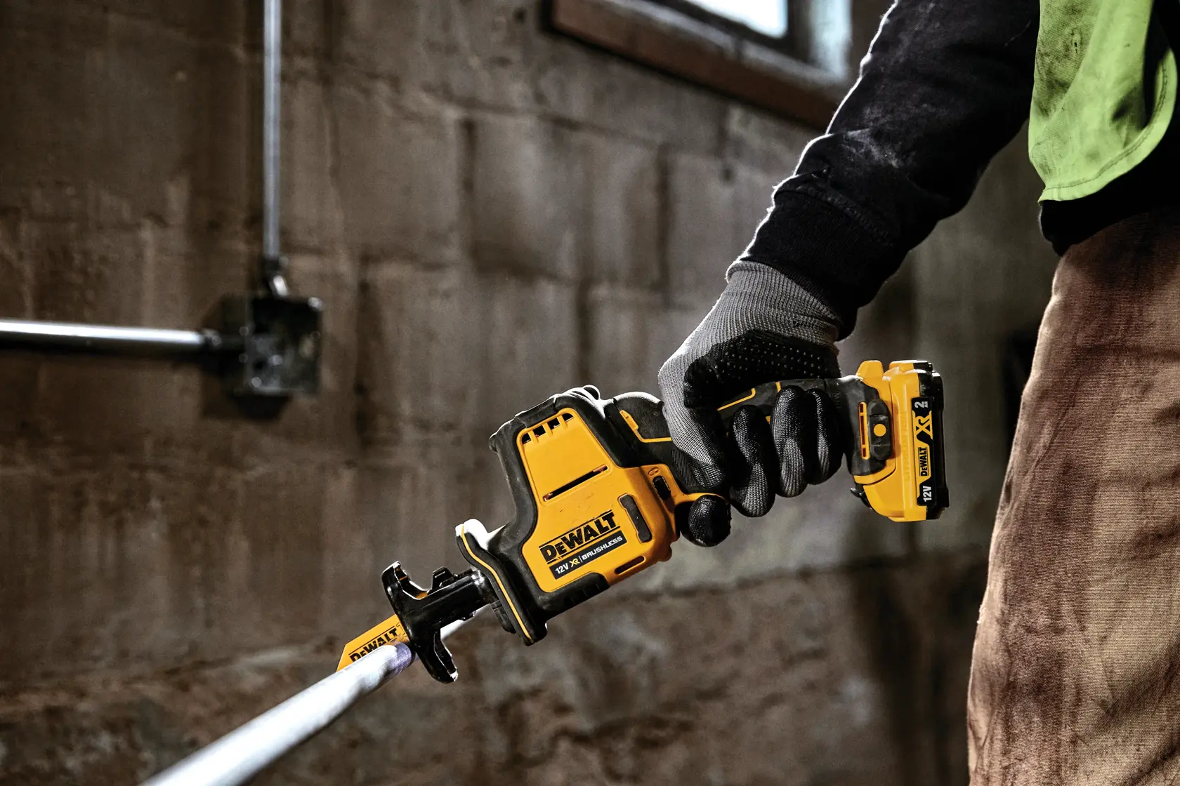 DEWALT® 12V XR® Brushless Compact Reciprocating Saw (Tool Only)