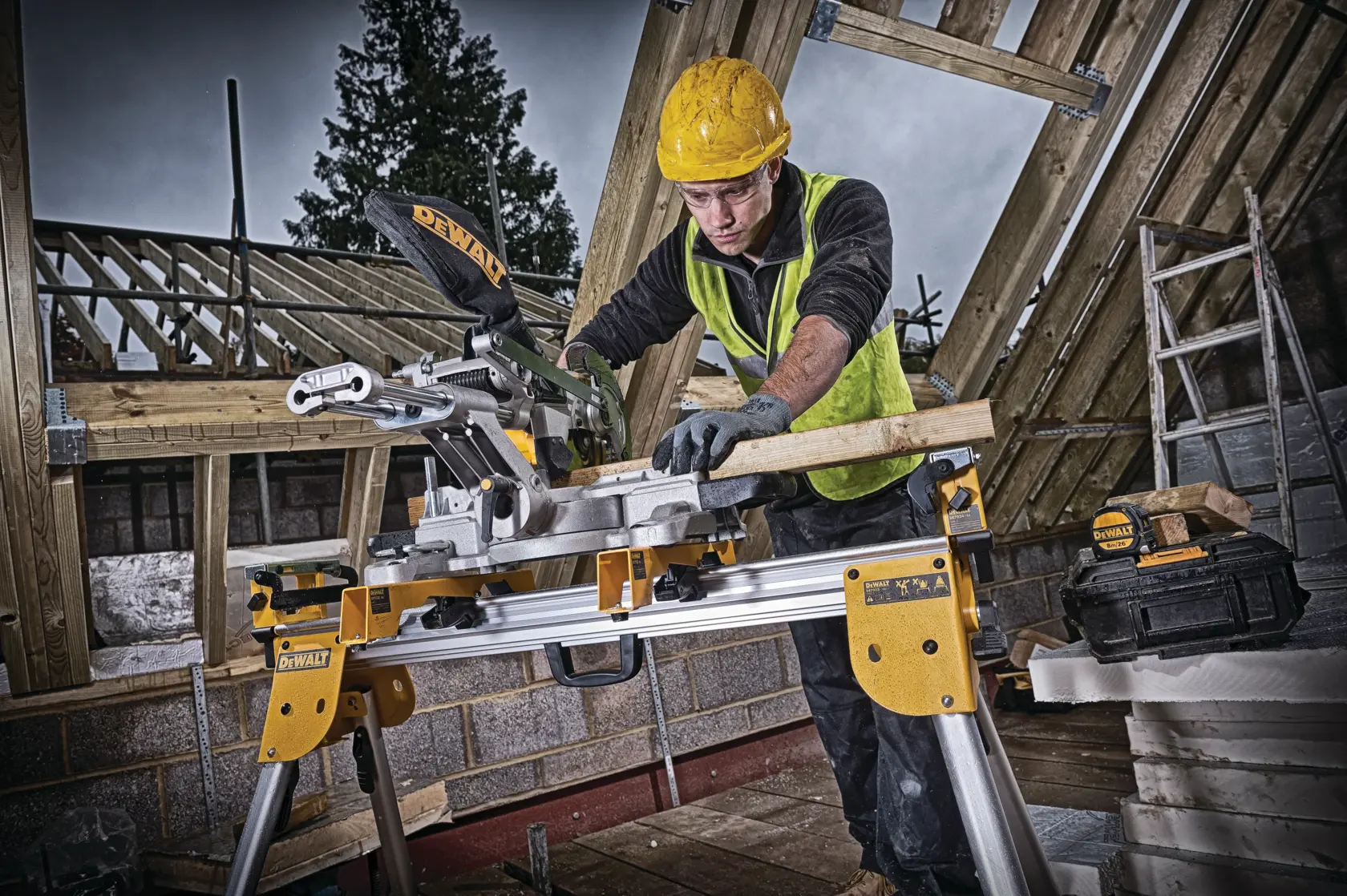 DEWALT® 18V XR® Cordless Mitre Saw (Tool Only)