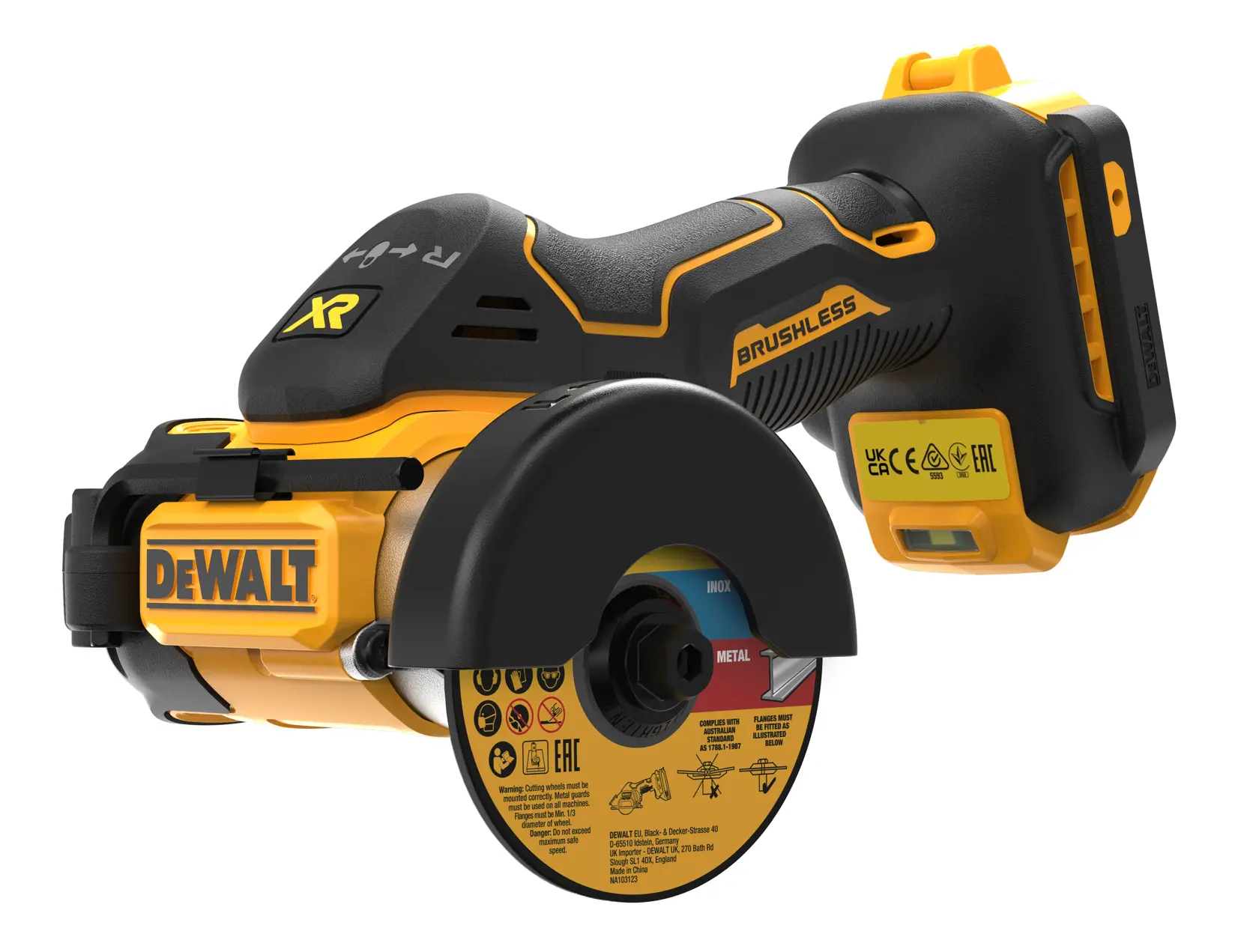 DEWALT logo in black text on a white background.