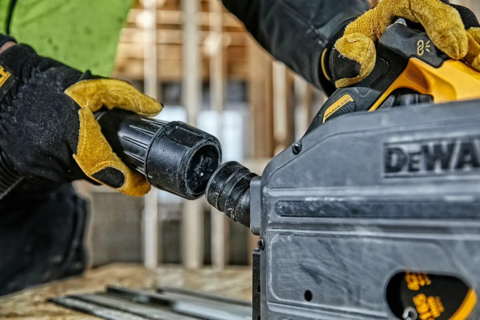 DEWALT® 54V XR® FlexVOLT® 165 mm Plunge Saw - 2 x 6Ah