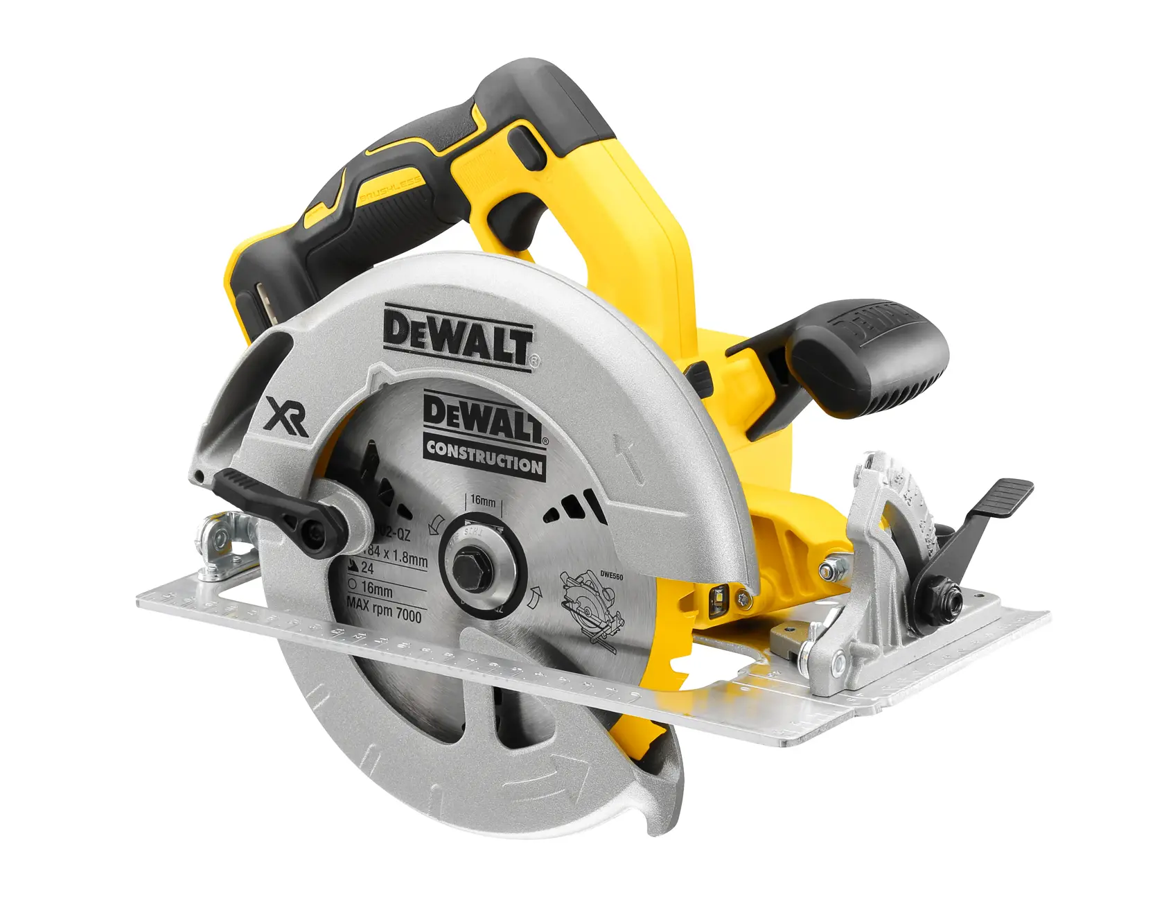 DEWALT® 18V XR® Brushless 184 mm Circular Saw (Tool Only)