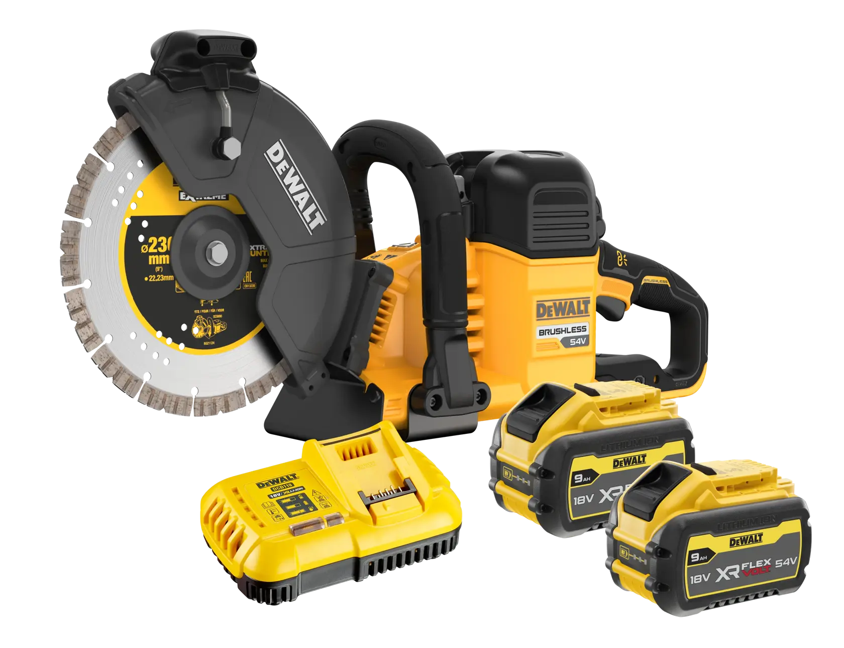 DEWALT® 54V XR® FlexVOLT® 230mm Cut Off Saw