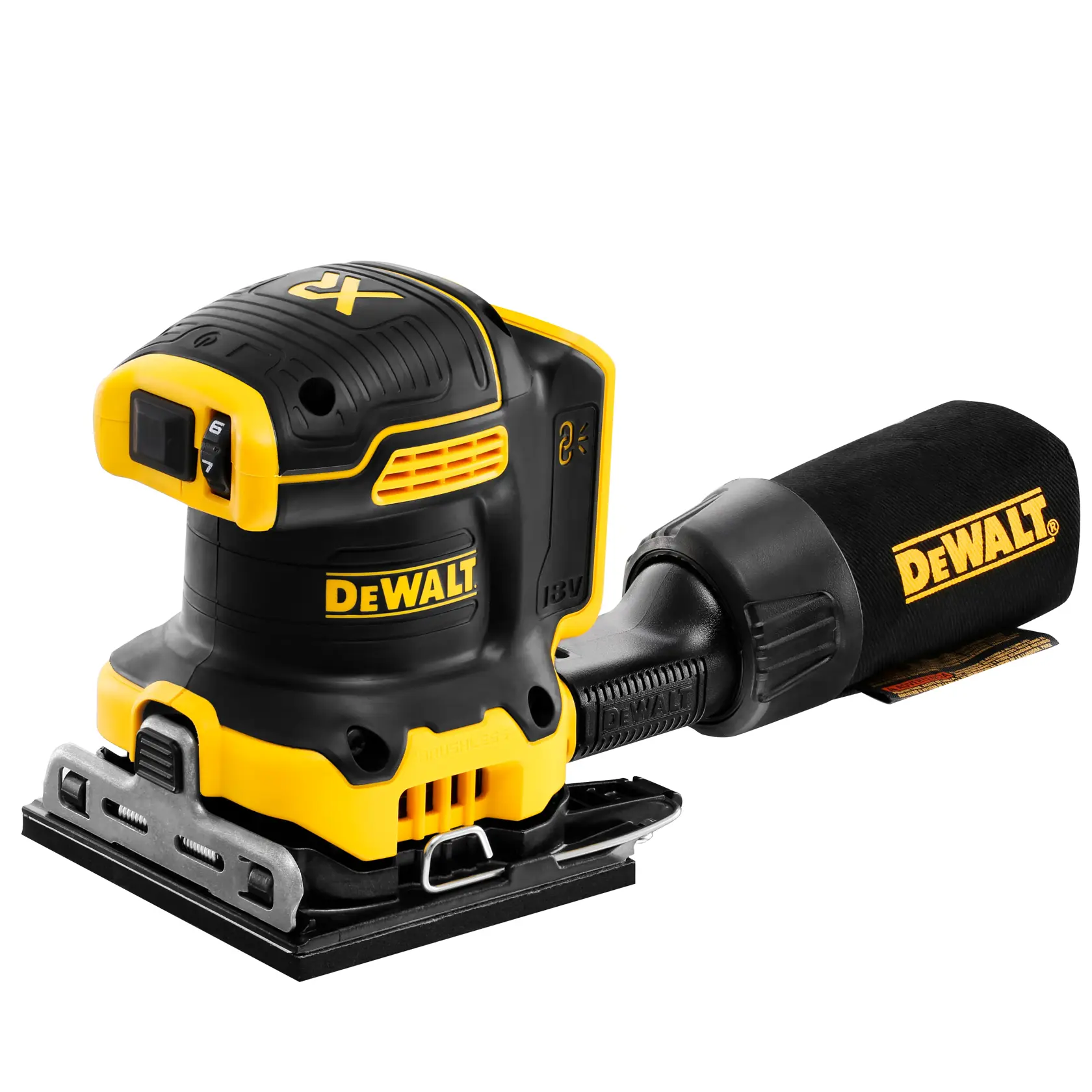 DEWALT logo in black text on a white background.