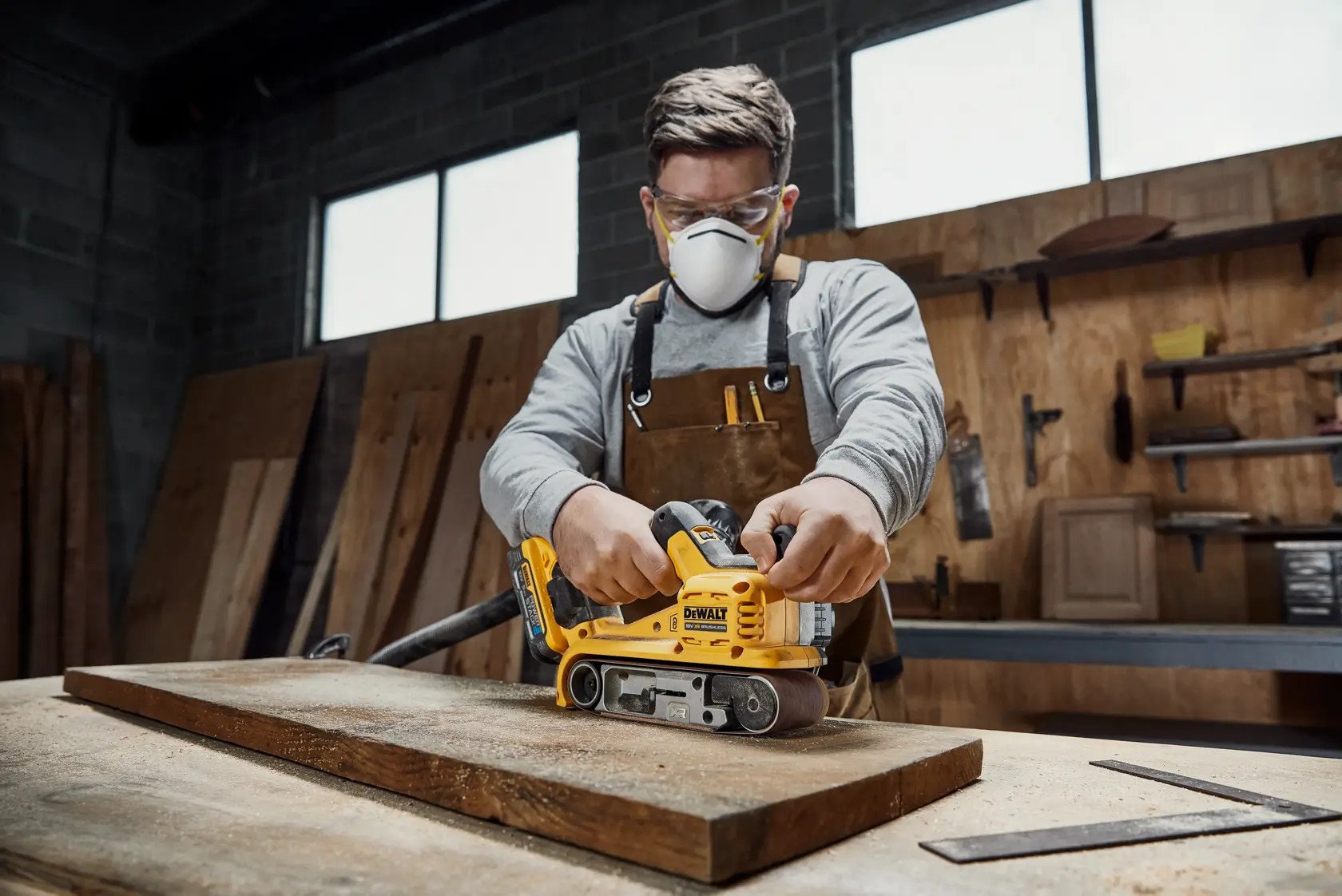 DEWALT® 18V XR® Brushless Belt Sander (Tool Only)