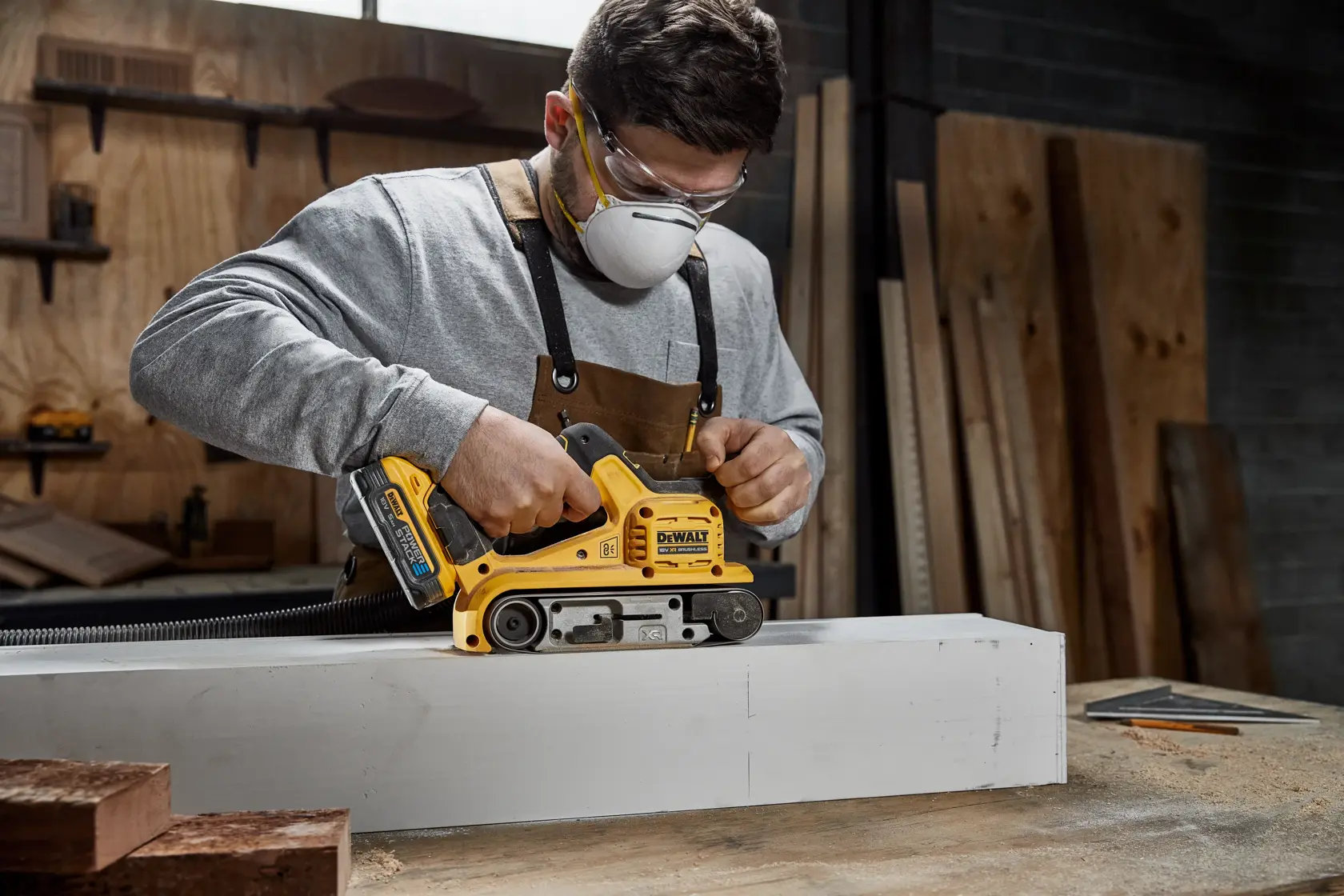 DEWALT® 18V XR® Brushless Belt Sander (Tool Only)