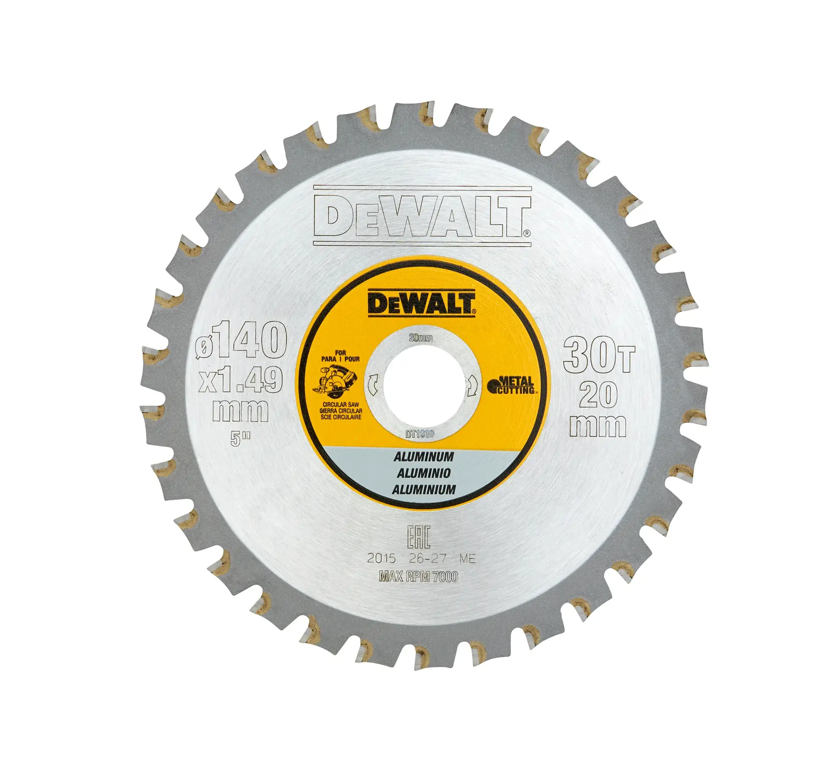 DEWALT logo in black text on a white background.