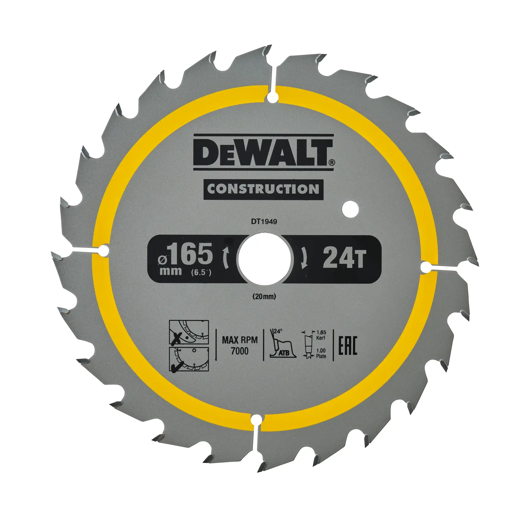 DEWALT logo in black text on a white background.