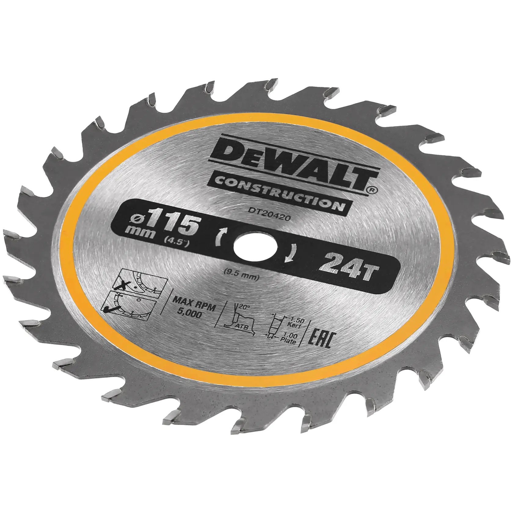 DEWALT logo in black text on a white background.