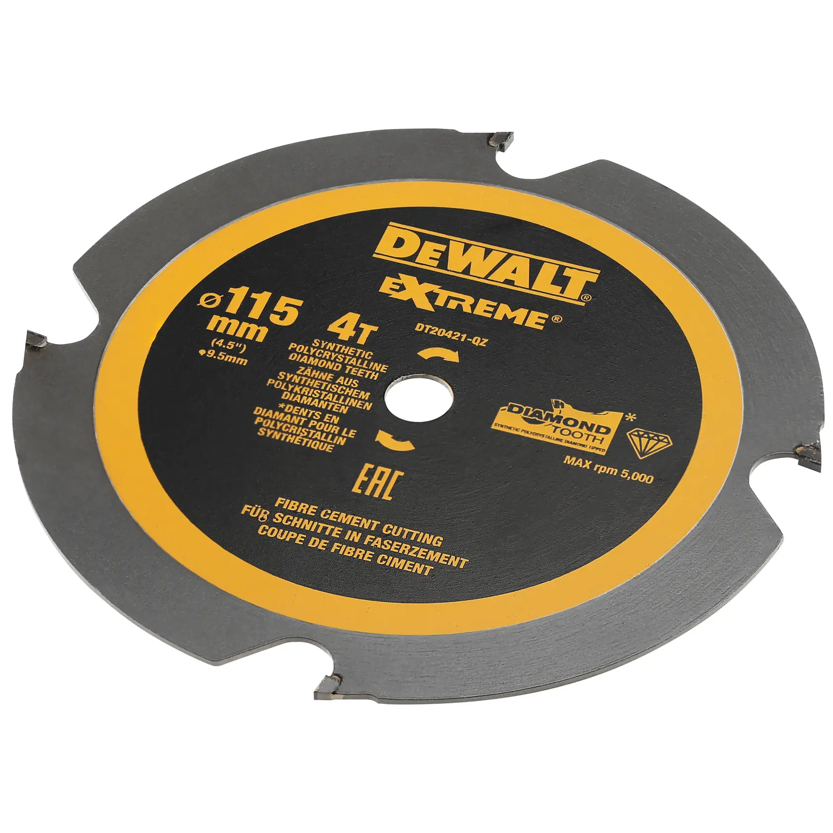DEWALT logo in black text on a white background.
