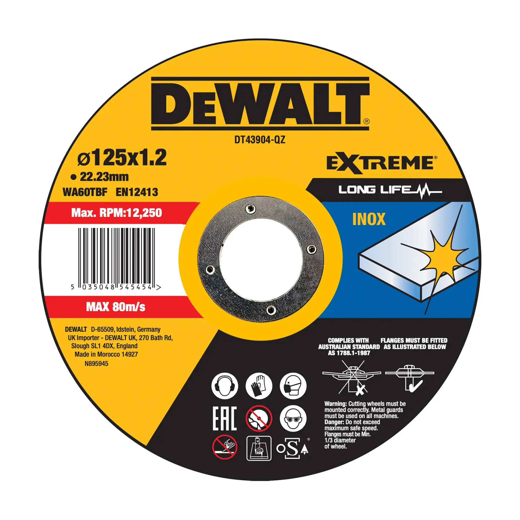 DEWALT logo in black text on a white background.