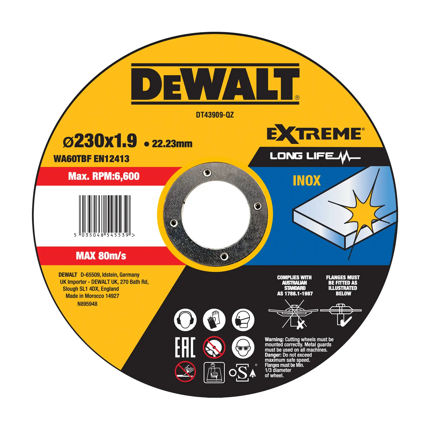 DEWALT logo in black text on a white background.