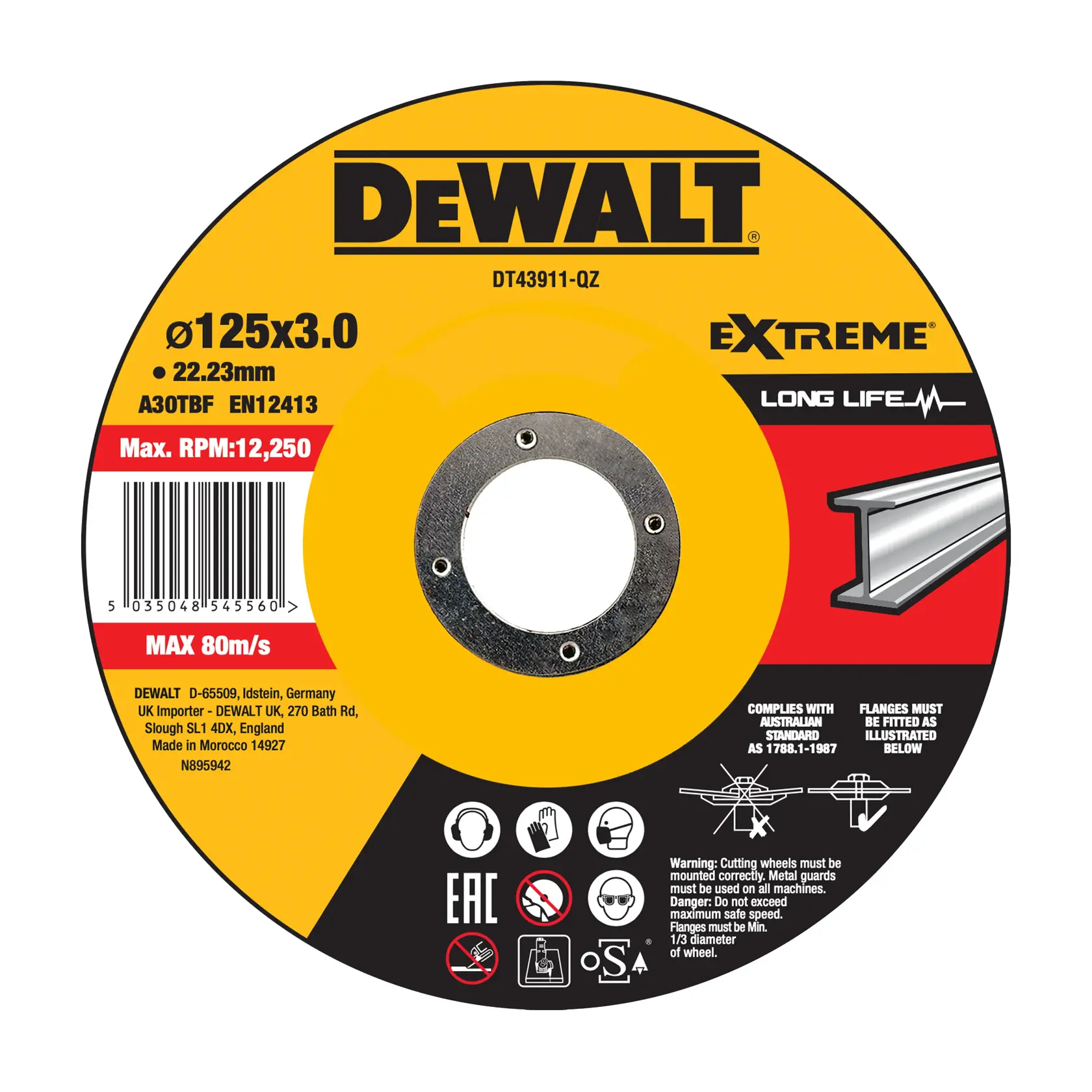 DEWALT logo in black text on a white background.