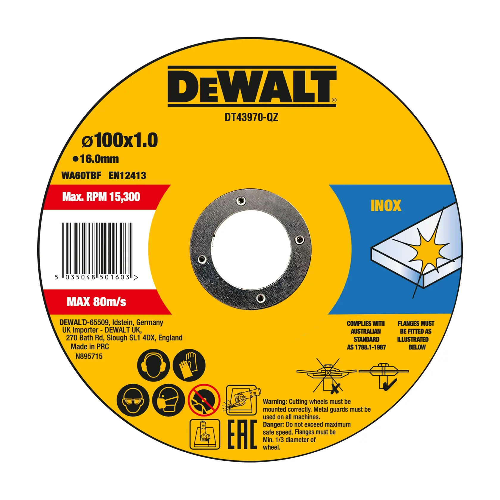 DEWALT logo in black text on a white background.
