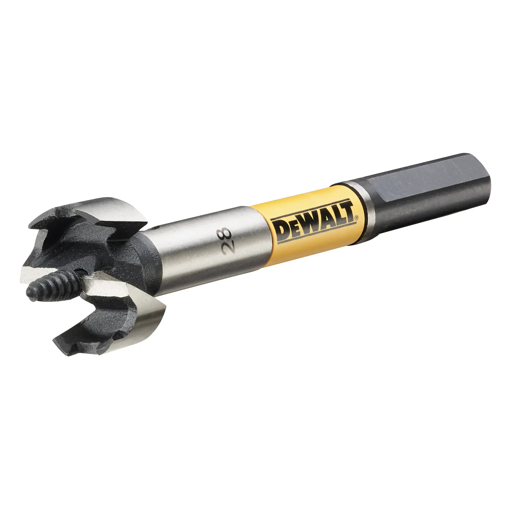 Graphic showing DEWALT XTREME Sub-Compact Series branding with the slogan 'Compact and Performance Packed' on a yellow background.