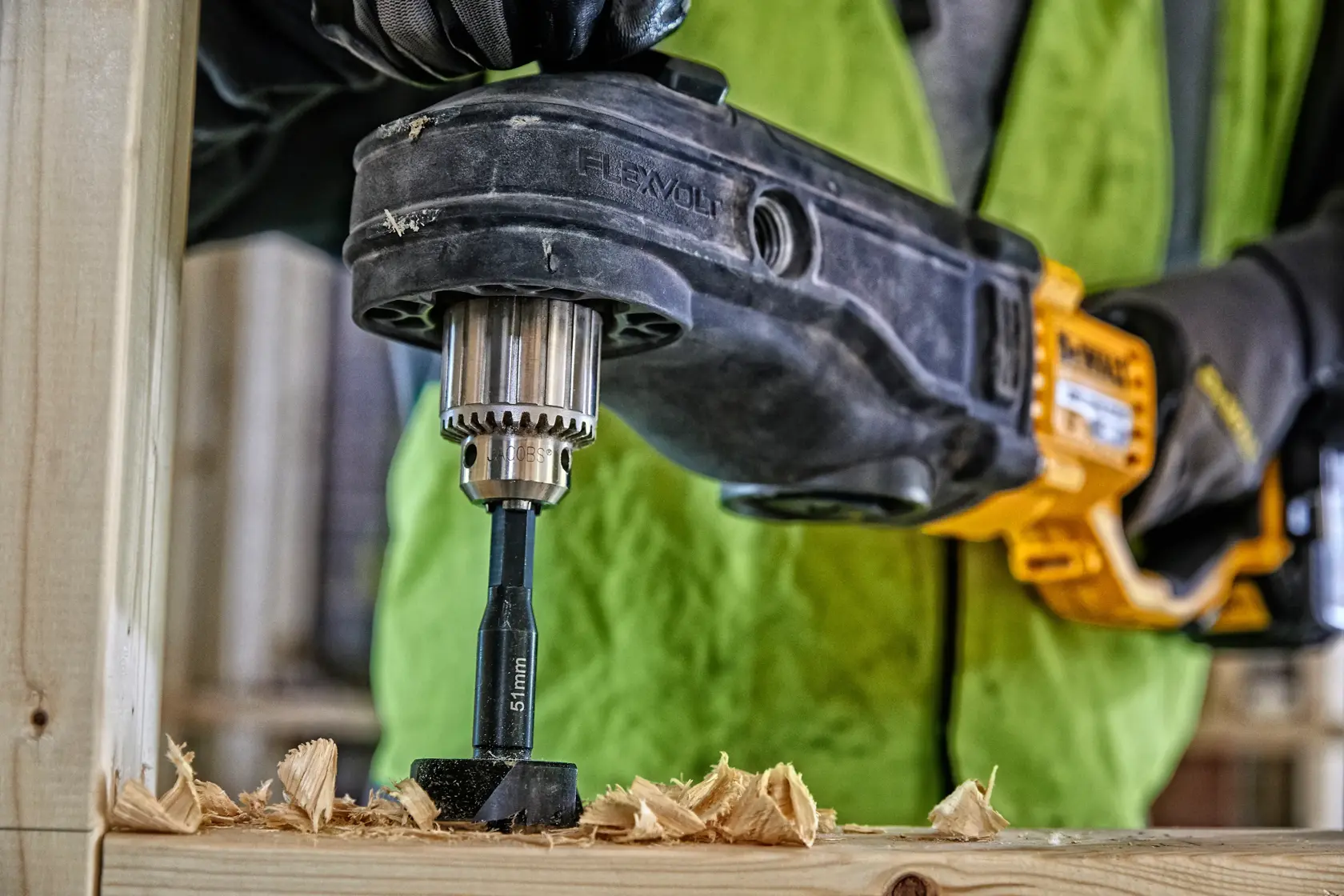DEWALT® EXTREME 65mm Self Feed Forstner Wood Drill Bit