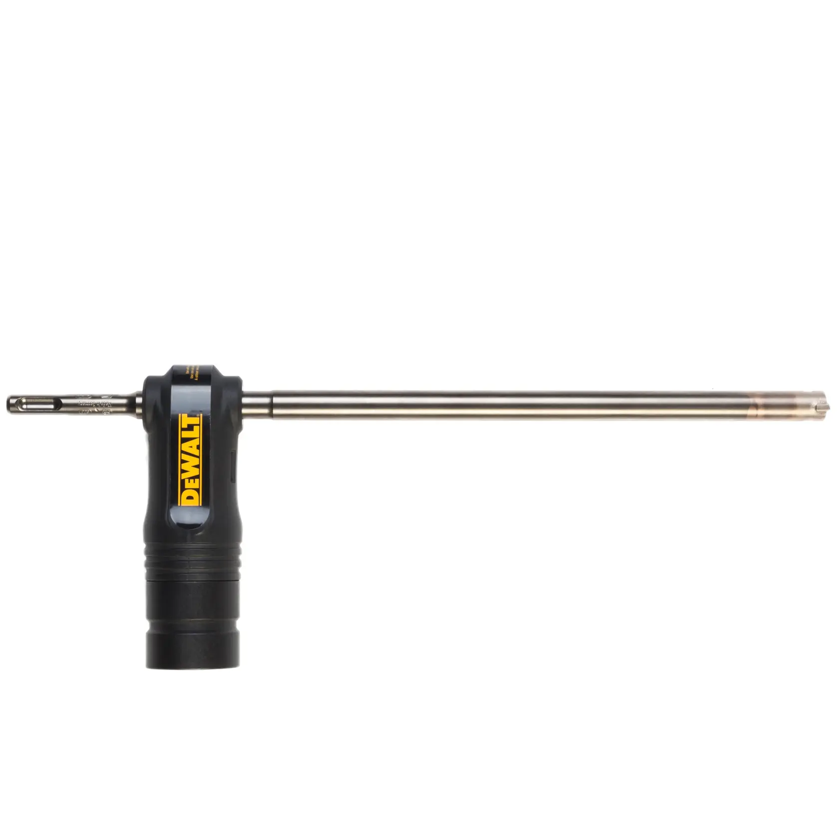 Graphic showing DEWALT XTREME Sub-Compact Series branding with the slogan 'Compact and Performance Packed' on a yellow background.