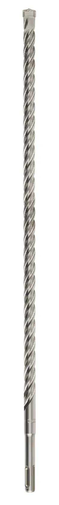 A long DEWALT DT8939 metal drill bit with spiral grooves, shown vertically against a white background.