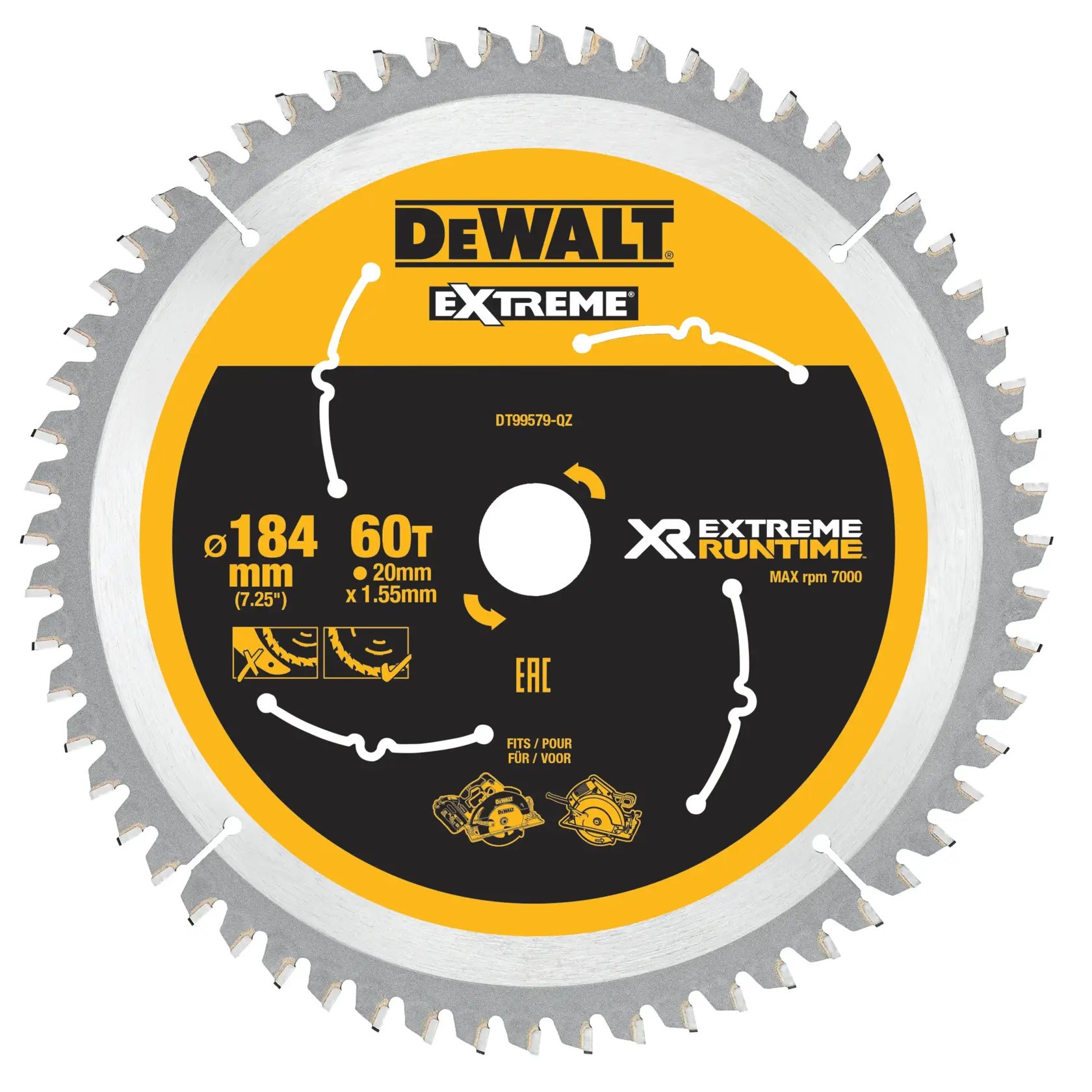 DEWALT logo in black text on a white background.