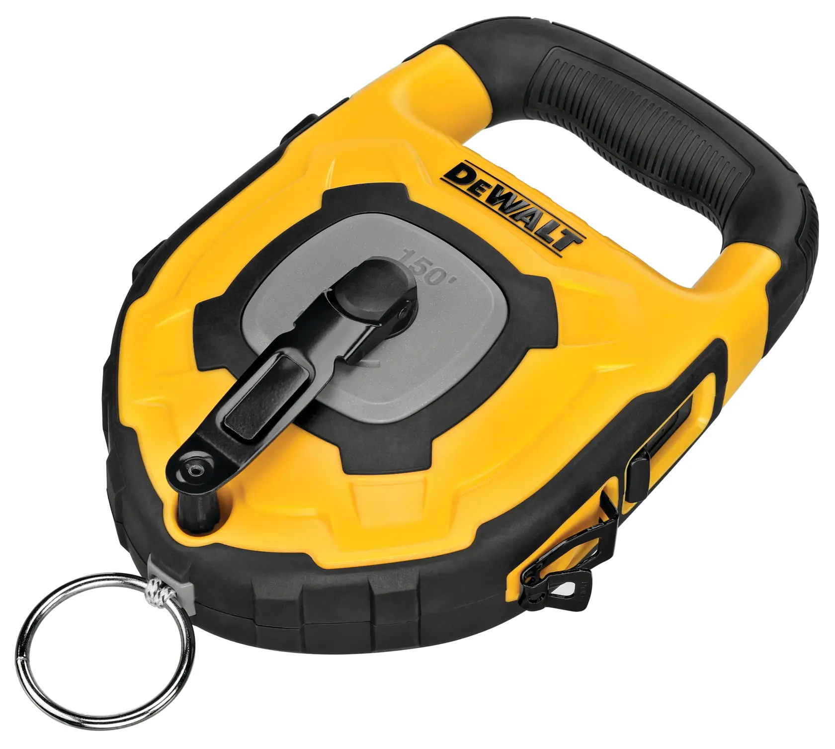 Profile of 150 feet Large Capacity Chalk Reel facing upwards.